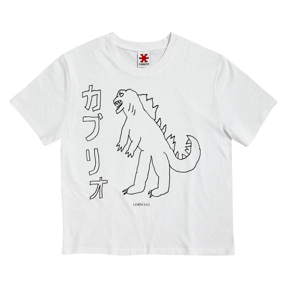 Gozilla Tee White