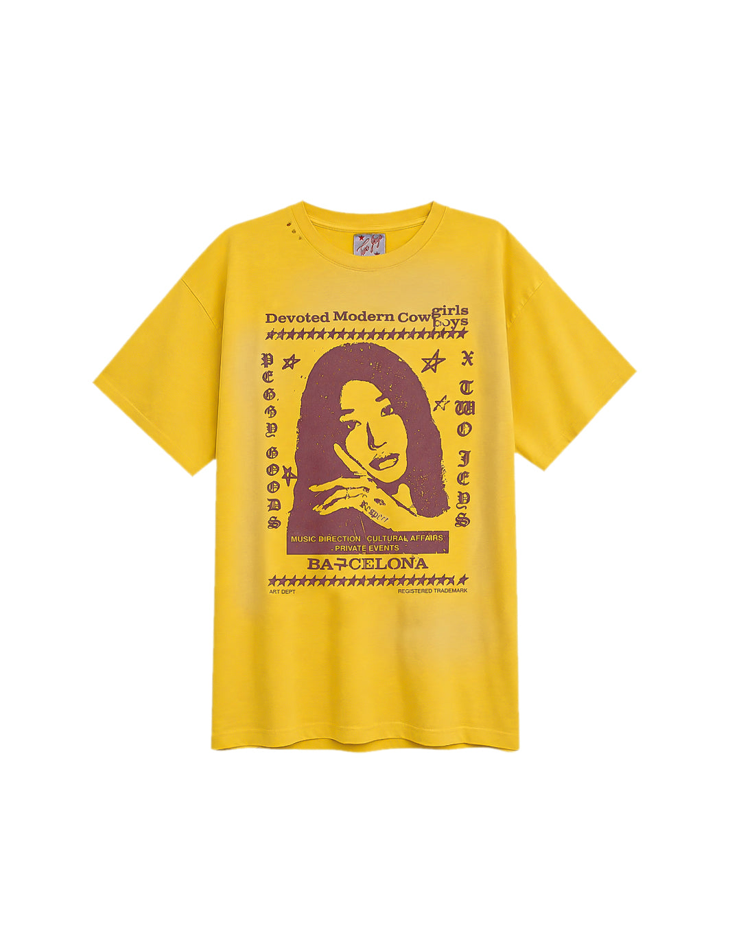 TJ x PG Bussines Tee Yellow