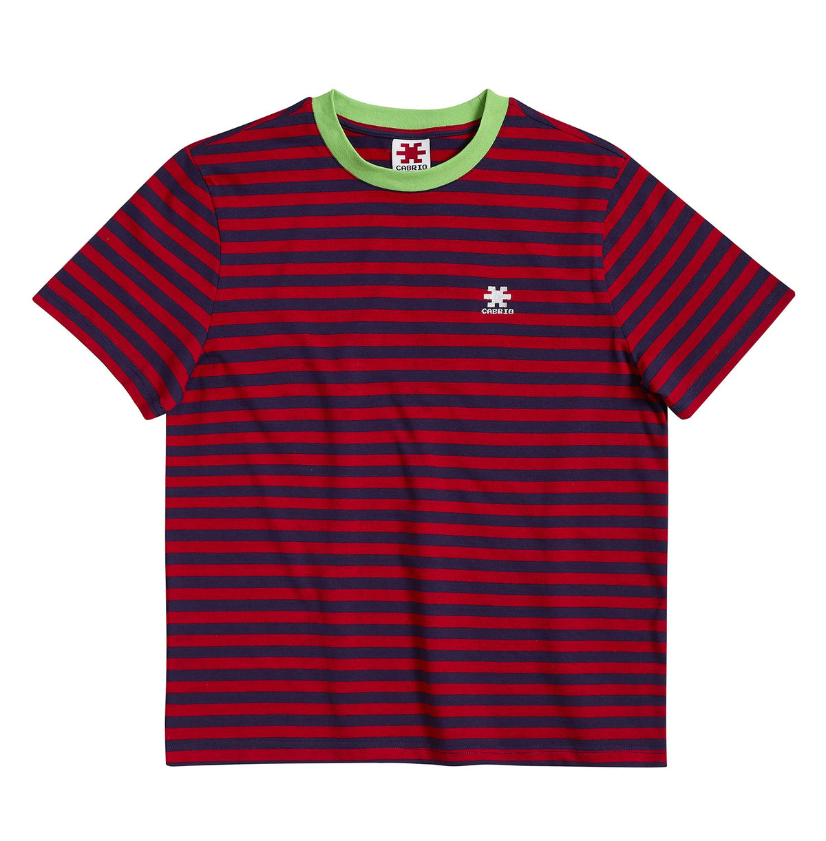 Stripe T-Shirt Red/Purple