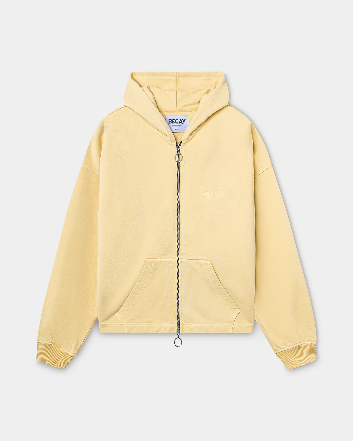 Patch Full Zip Yellow