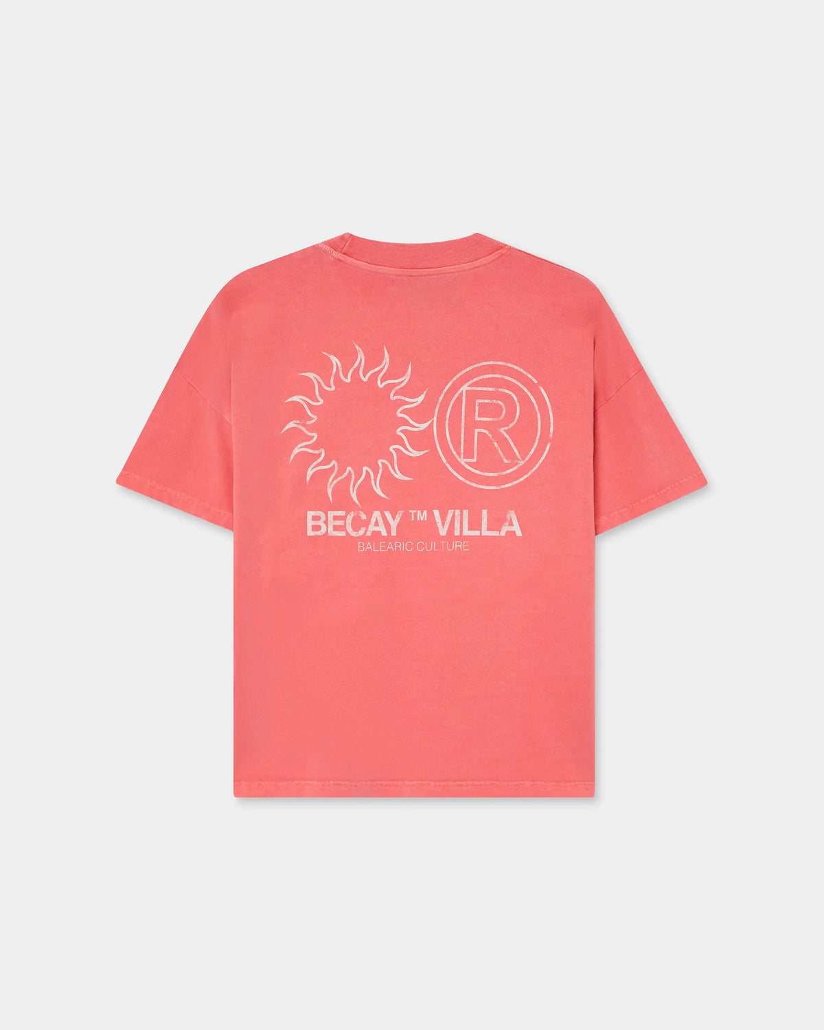 R Club T-Shirt Coral