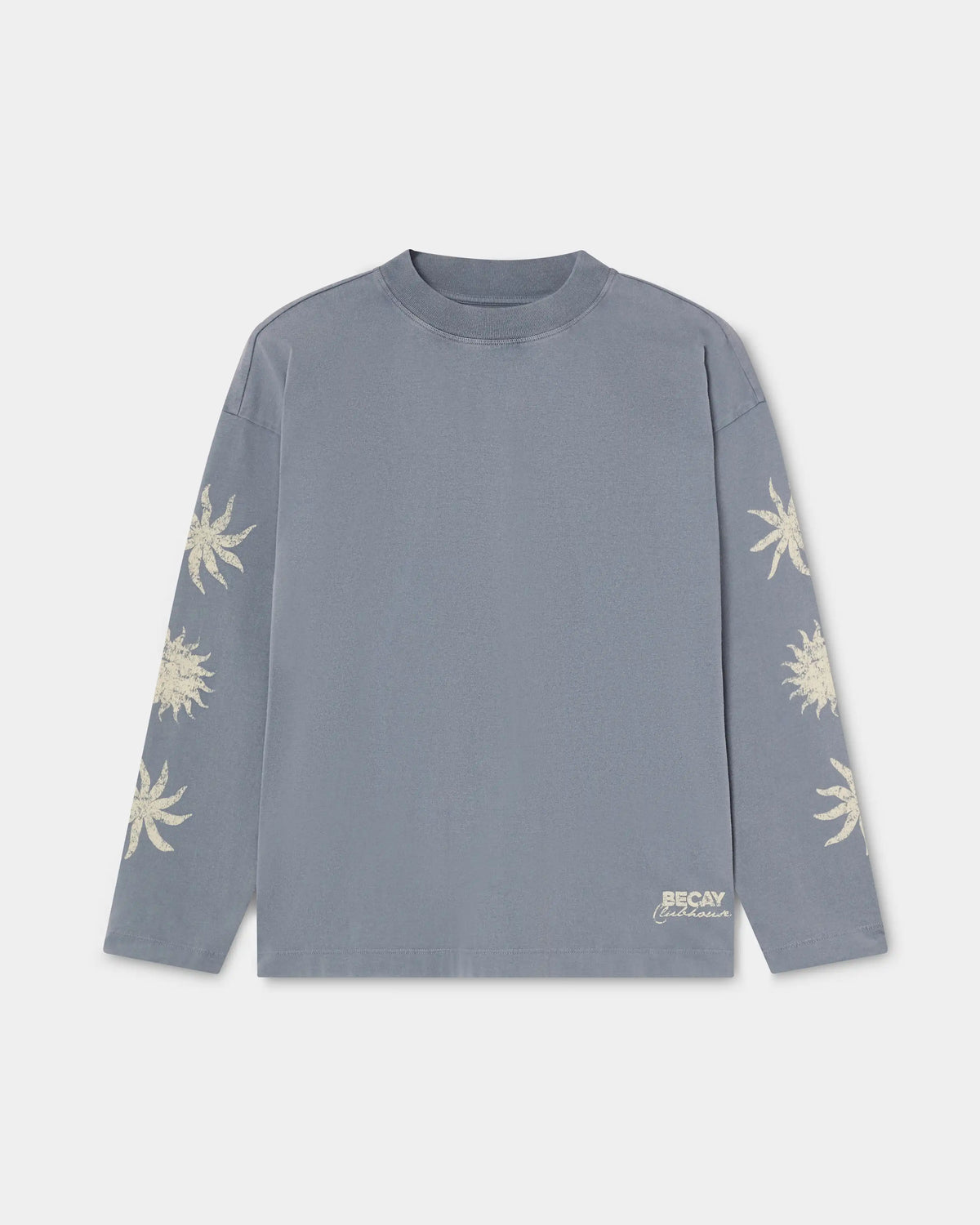 Flowers Longsleeve Grey