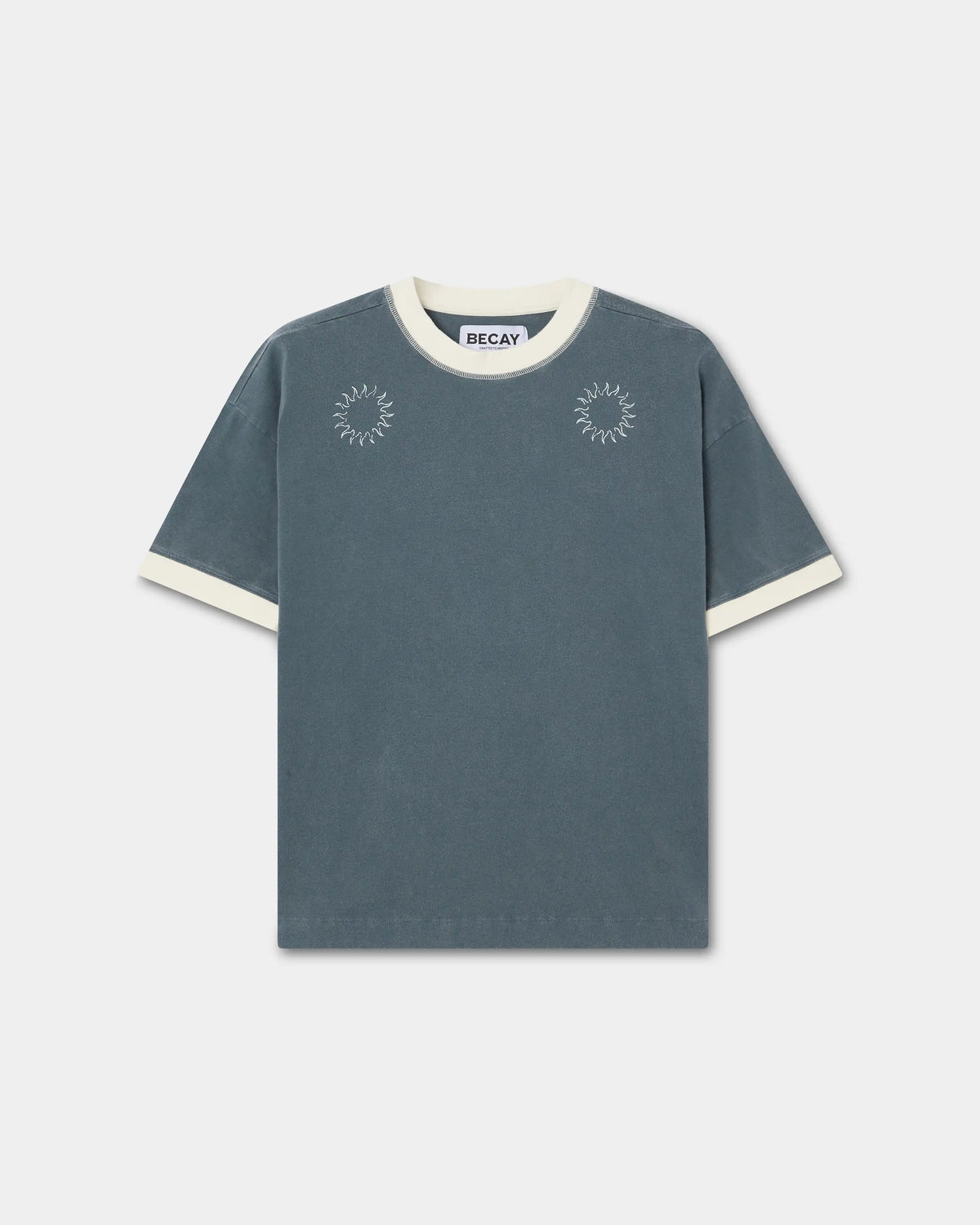 Rib T-Shirt Navy