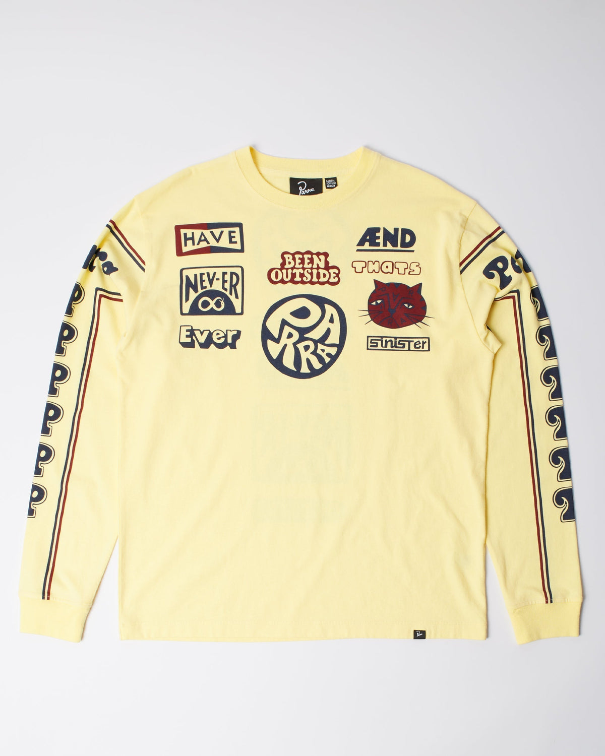 Never sinister long sleeve t-shirt