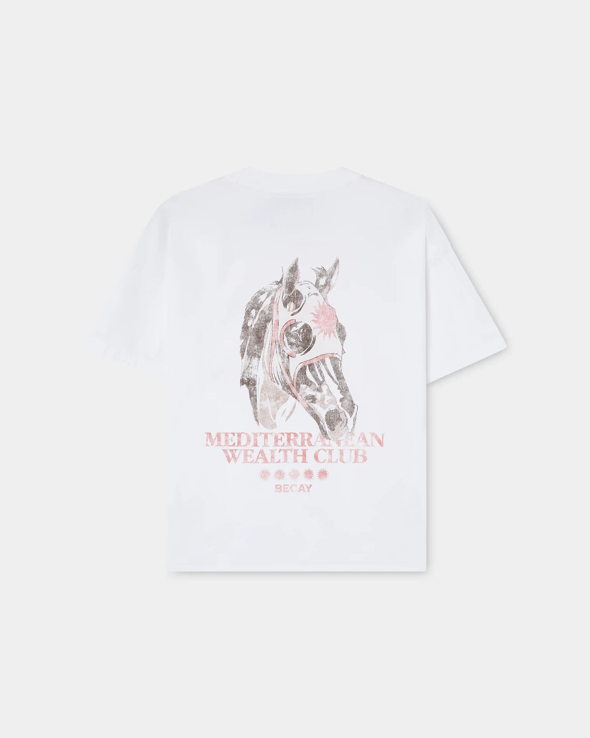 Horse Mask T-Shirt White