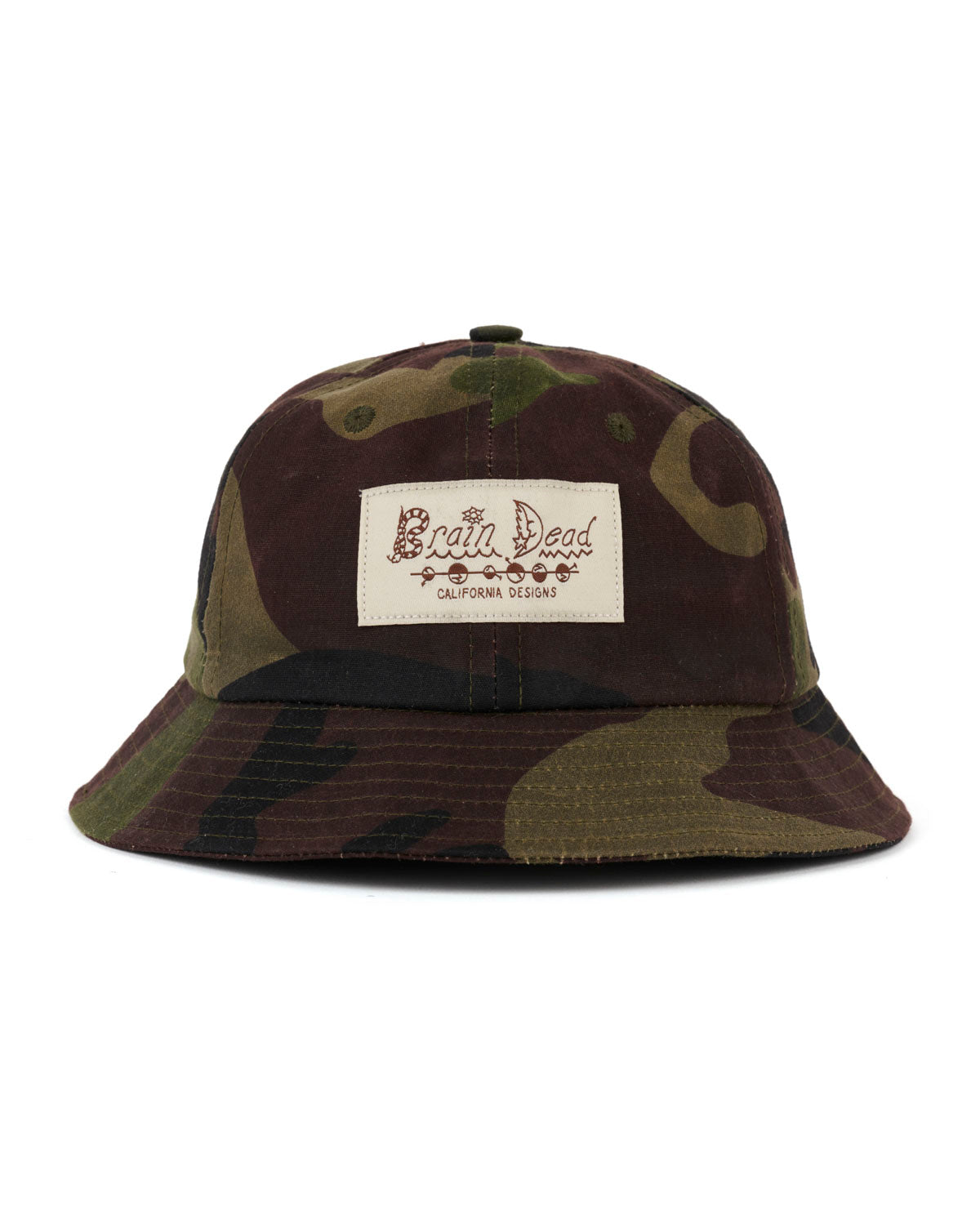 Adjustable 6 Panel Bell Hat - Camo