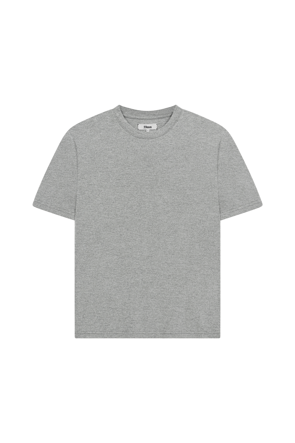 Brando Fitted T-Shirt, Light Grey Marl