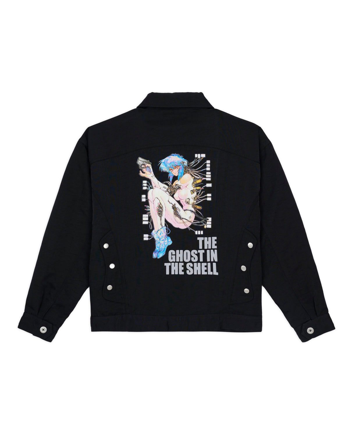 Brain Dead x Ghost In The Shell Titan Bomber Jacket - Black