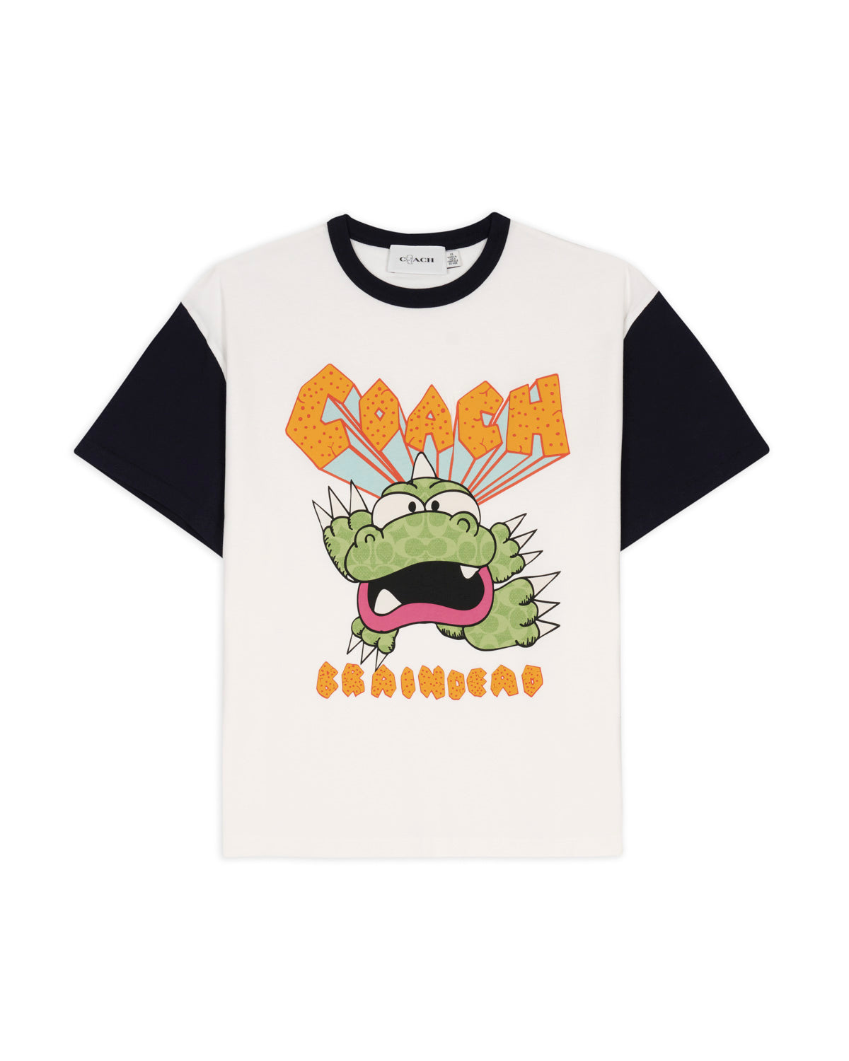 Brain Dead x Coach Zilly Monster T-Shirt - White Multi