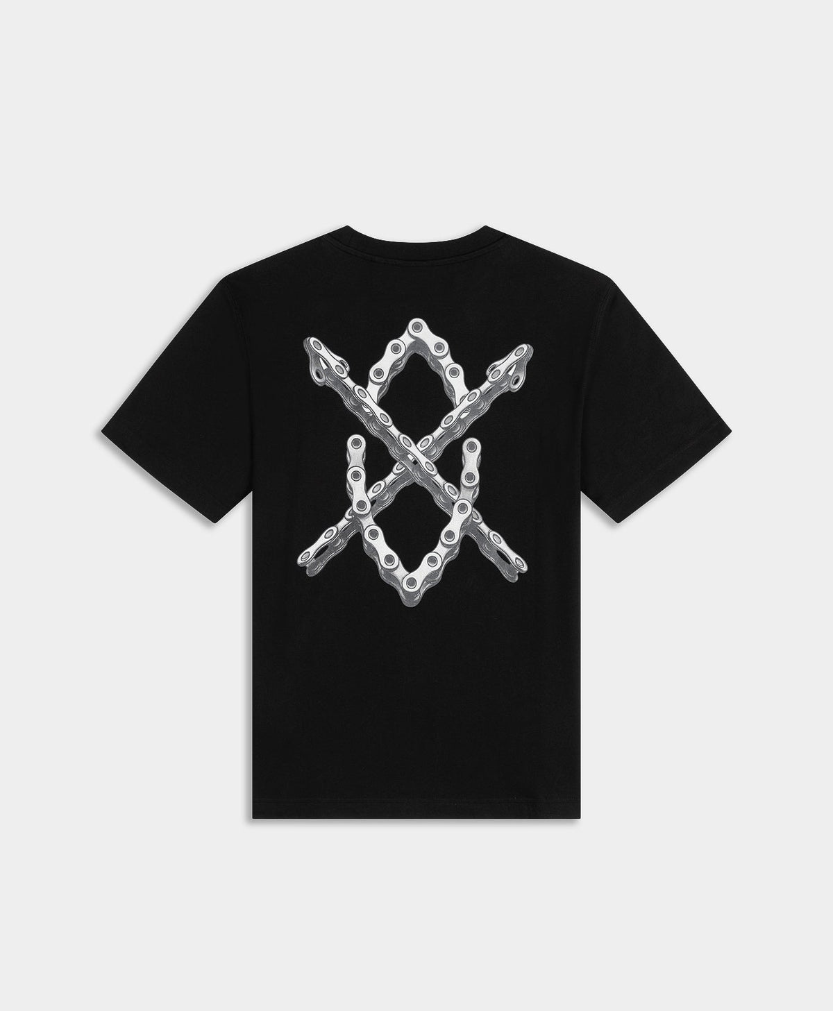 Black Chain Shield T-Shirt