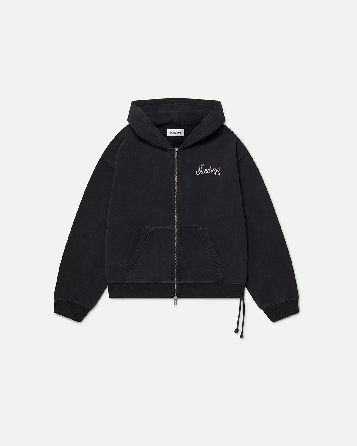 Cinch Hoodie - Black