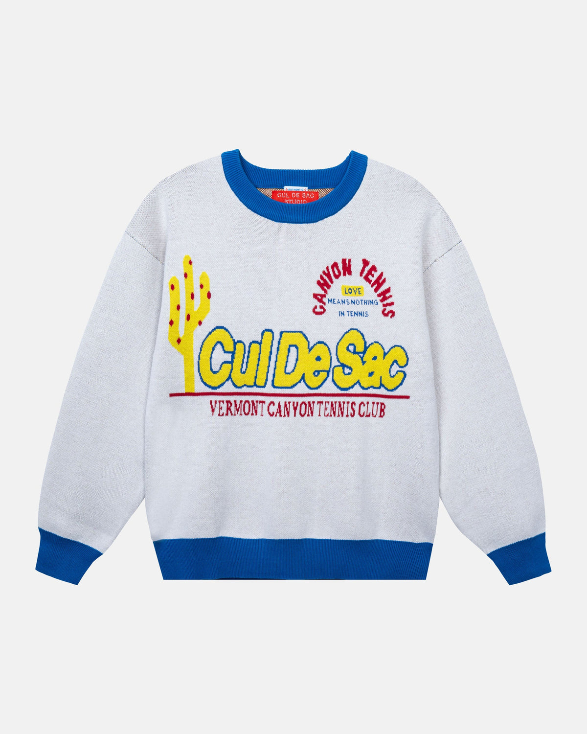 Tennis Knit Sweater