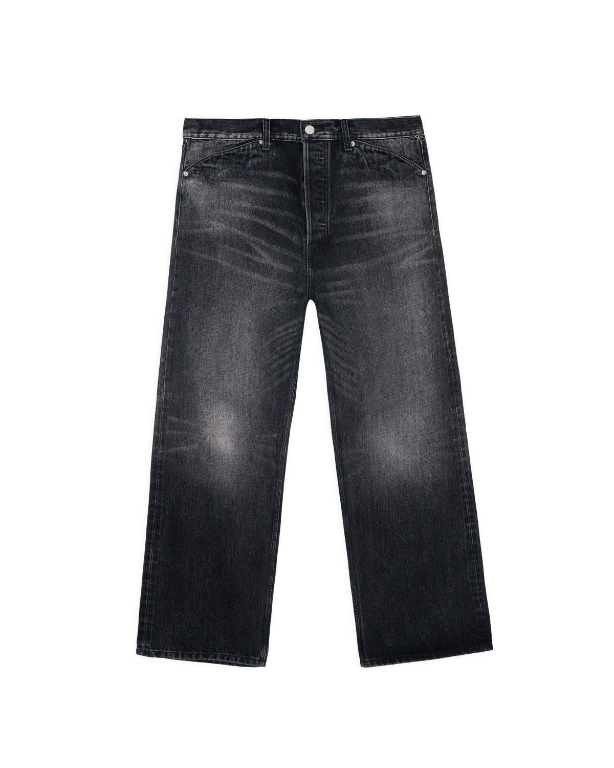 Type 00 13.2oz Selvedge Denim Pant - Washed Black