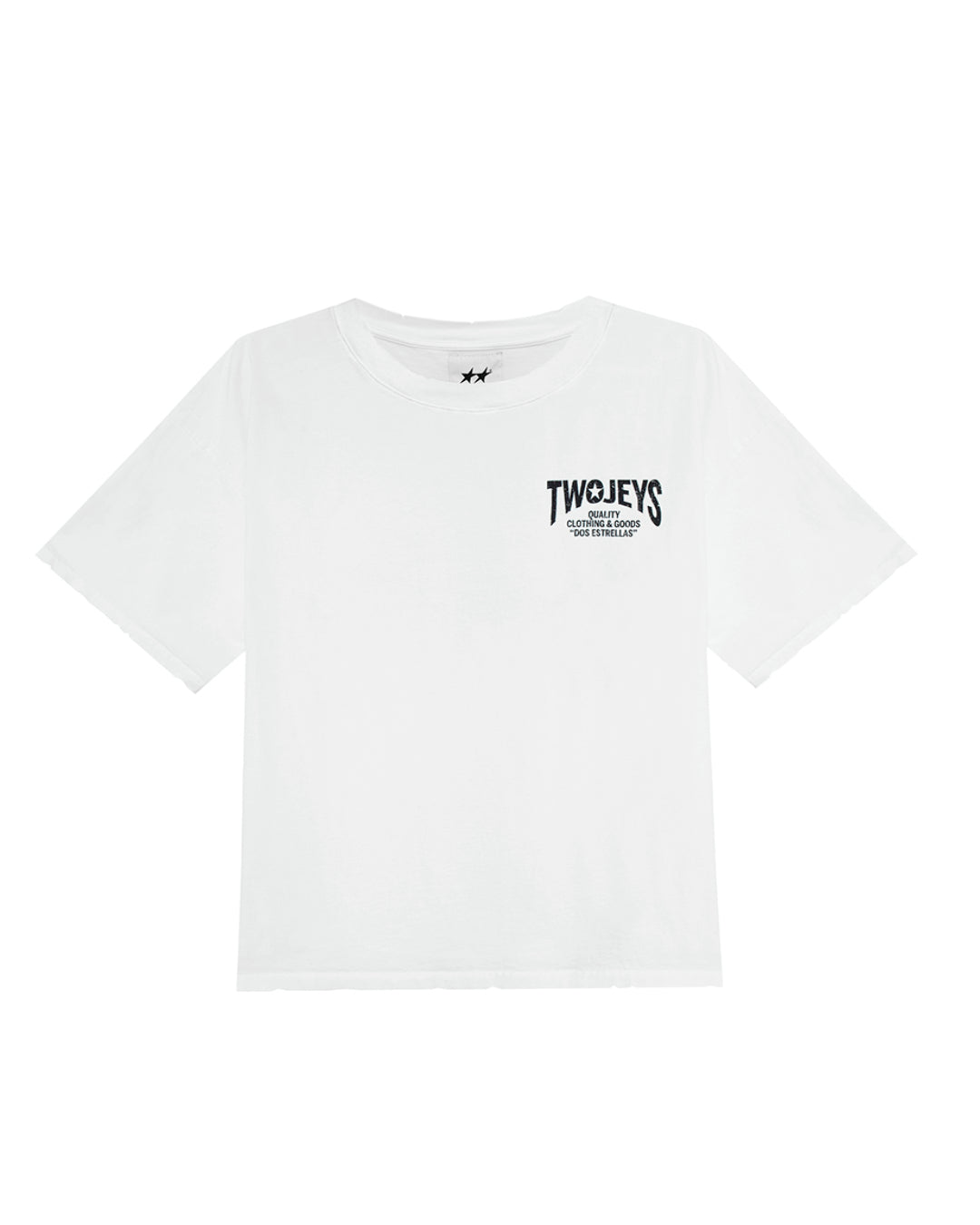 "Dos Estrellas" T-Shirt White