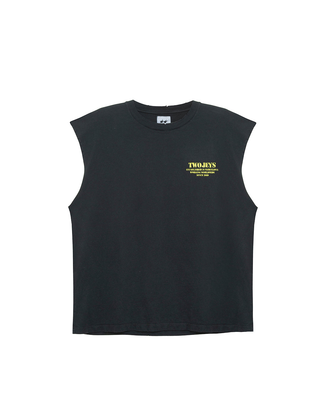 Heavyweight Silver Sleeveless