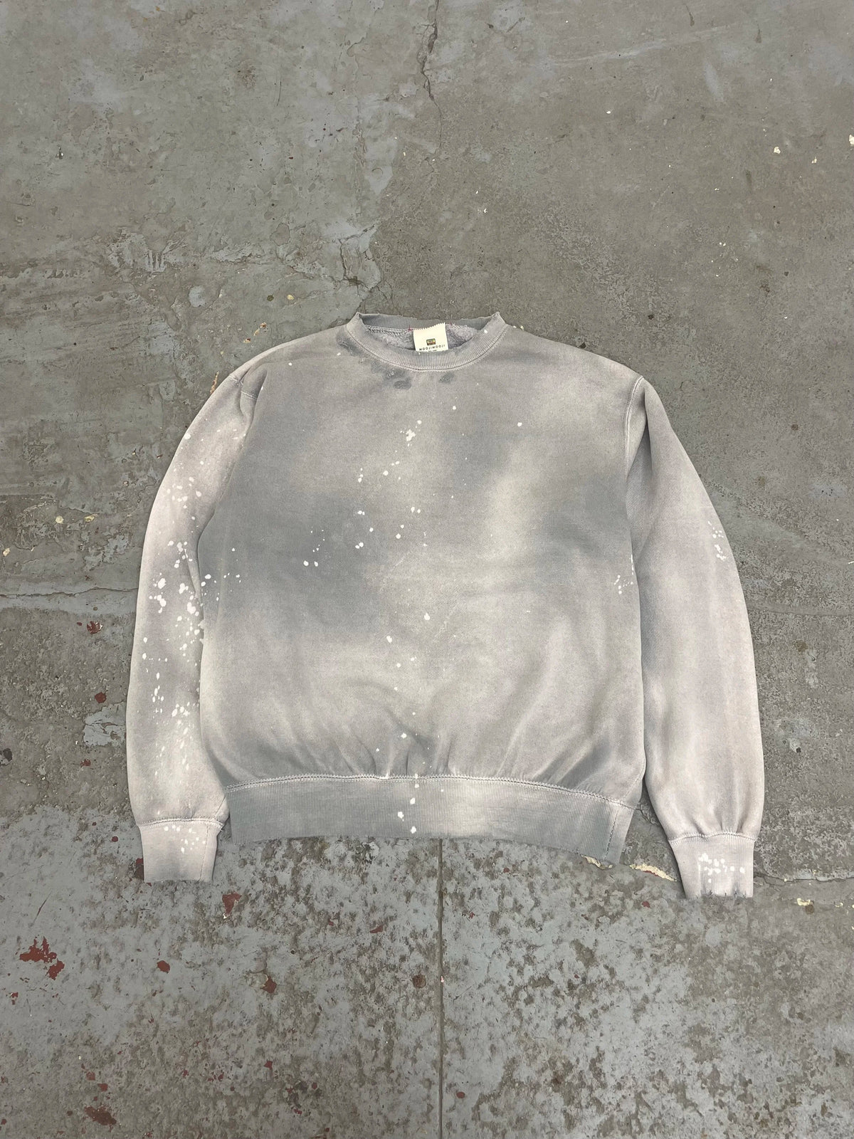 Classic crew / splatter grey