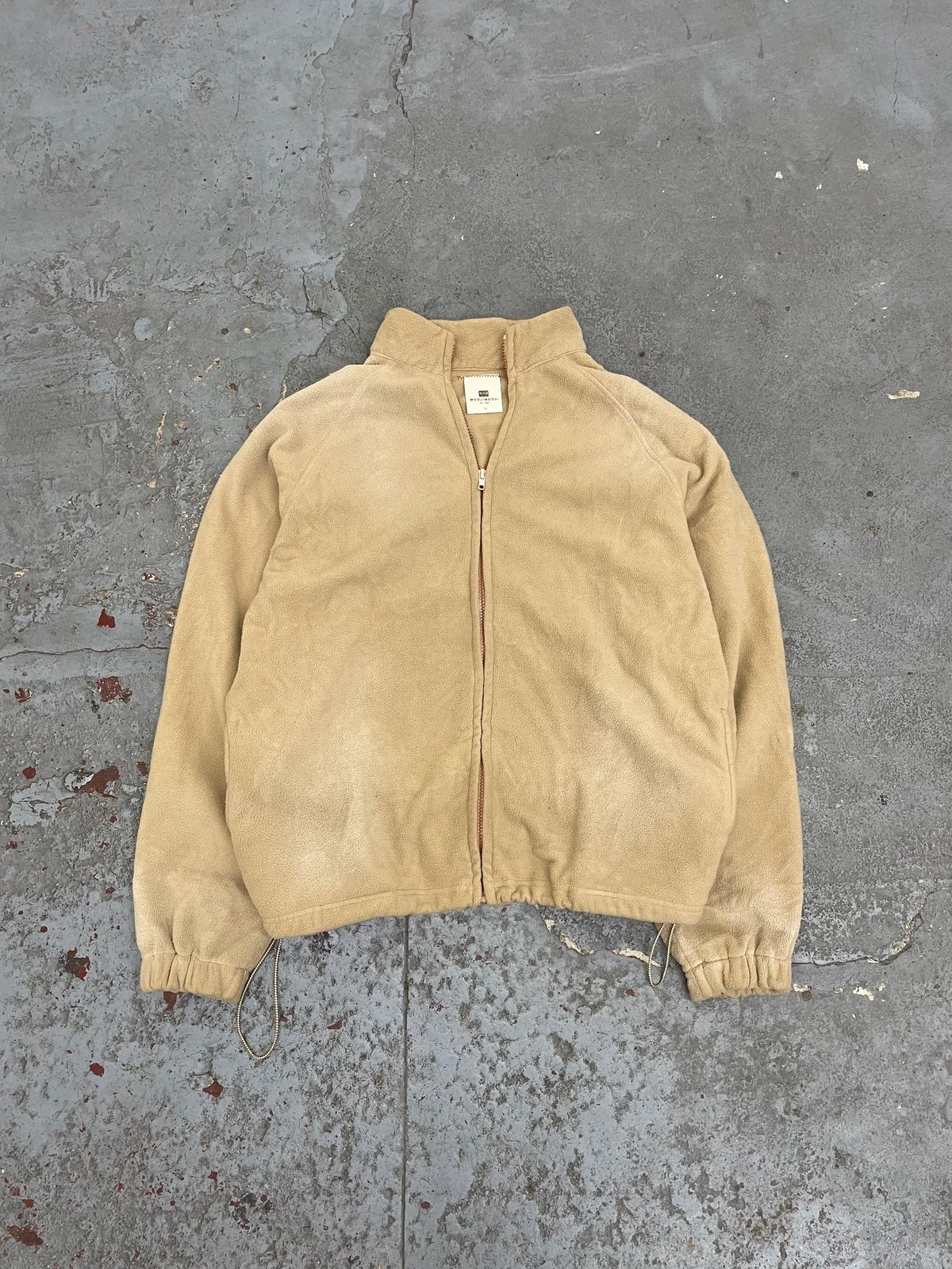 Adventure fleece jacket aged sand