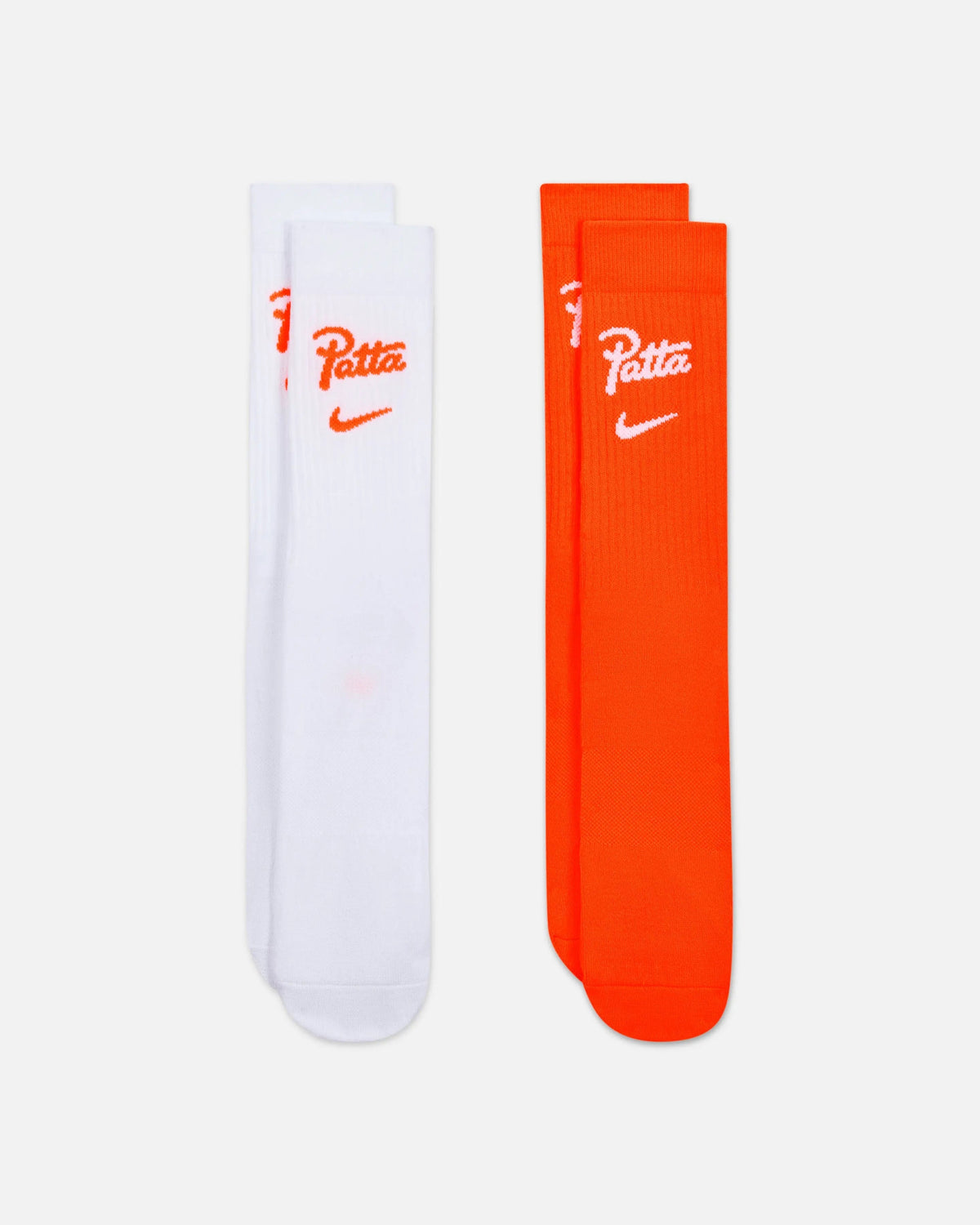 Patta x Nike KNVB Crew Socks 2-pack (White-Hyper Crimson/Hyper Crimson-White)