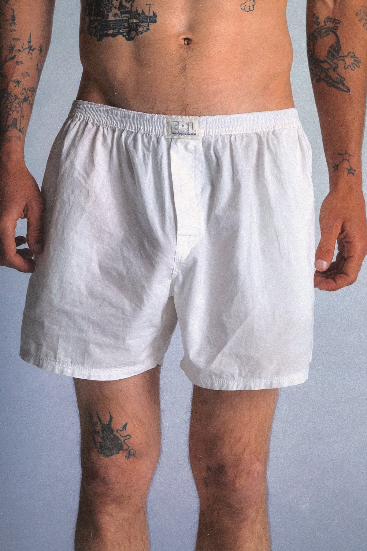 classic white boxers