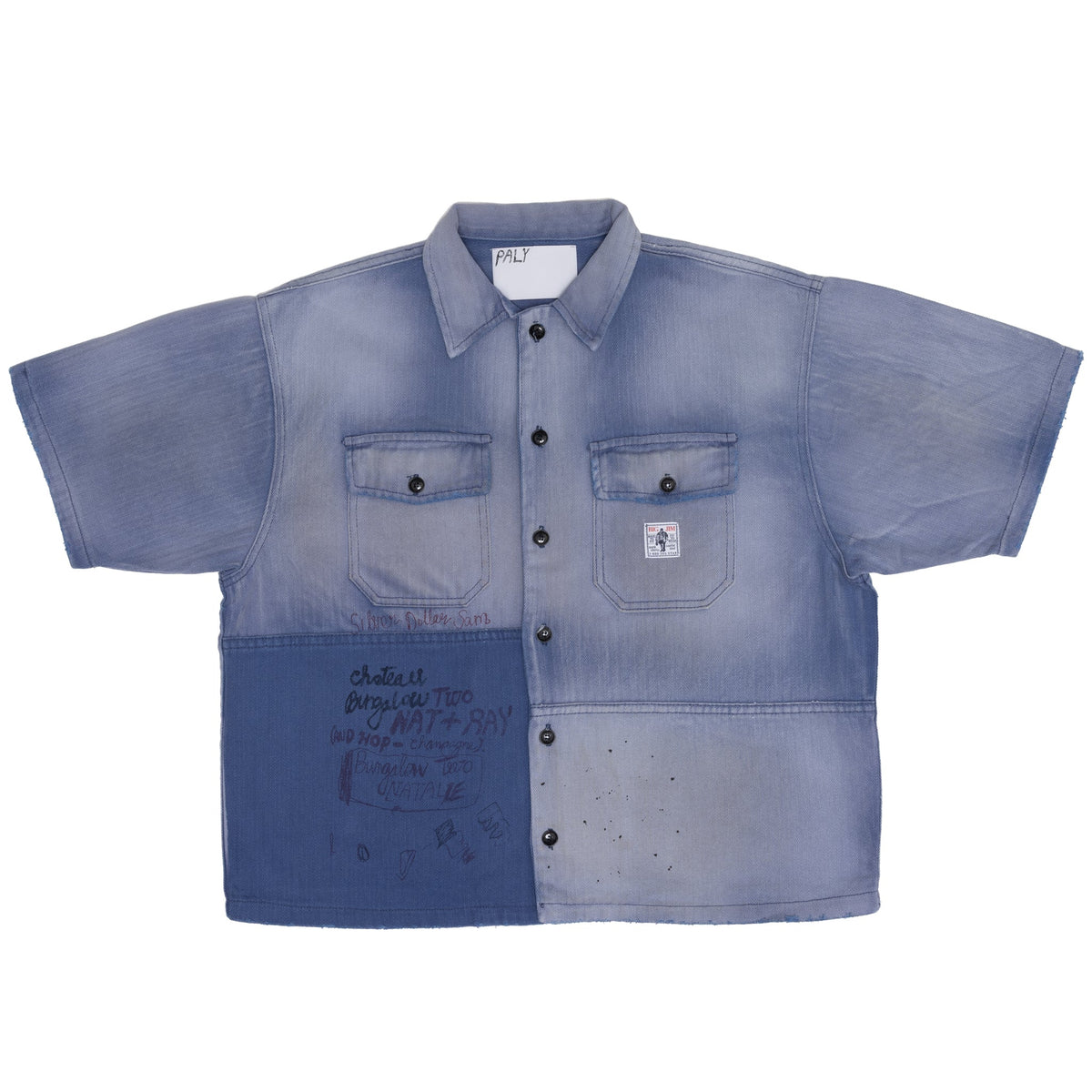 Love s/s herringbone work shirt