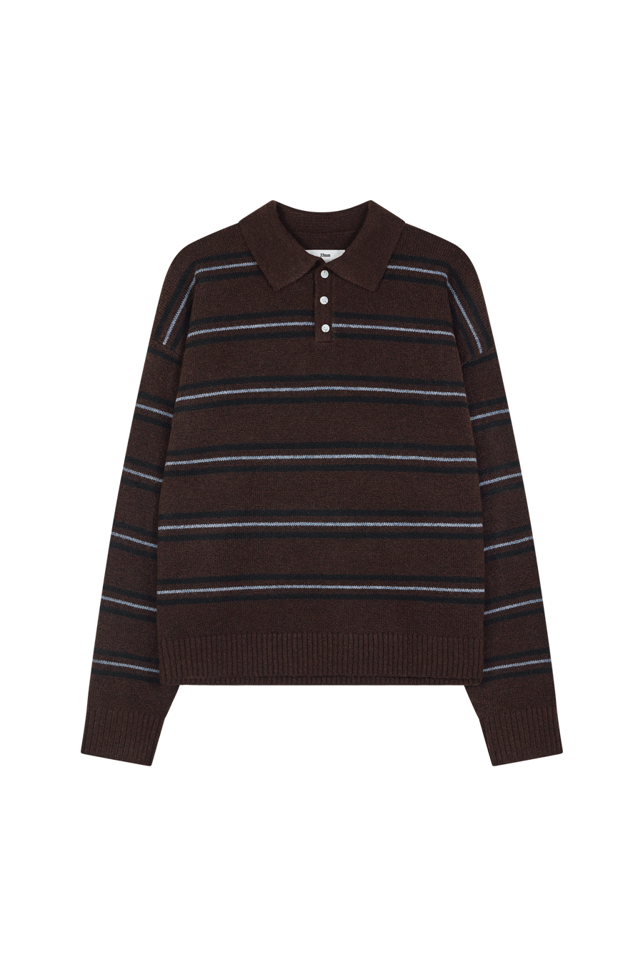 Myles Polo Knit, Brown