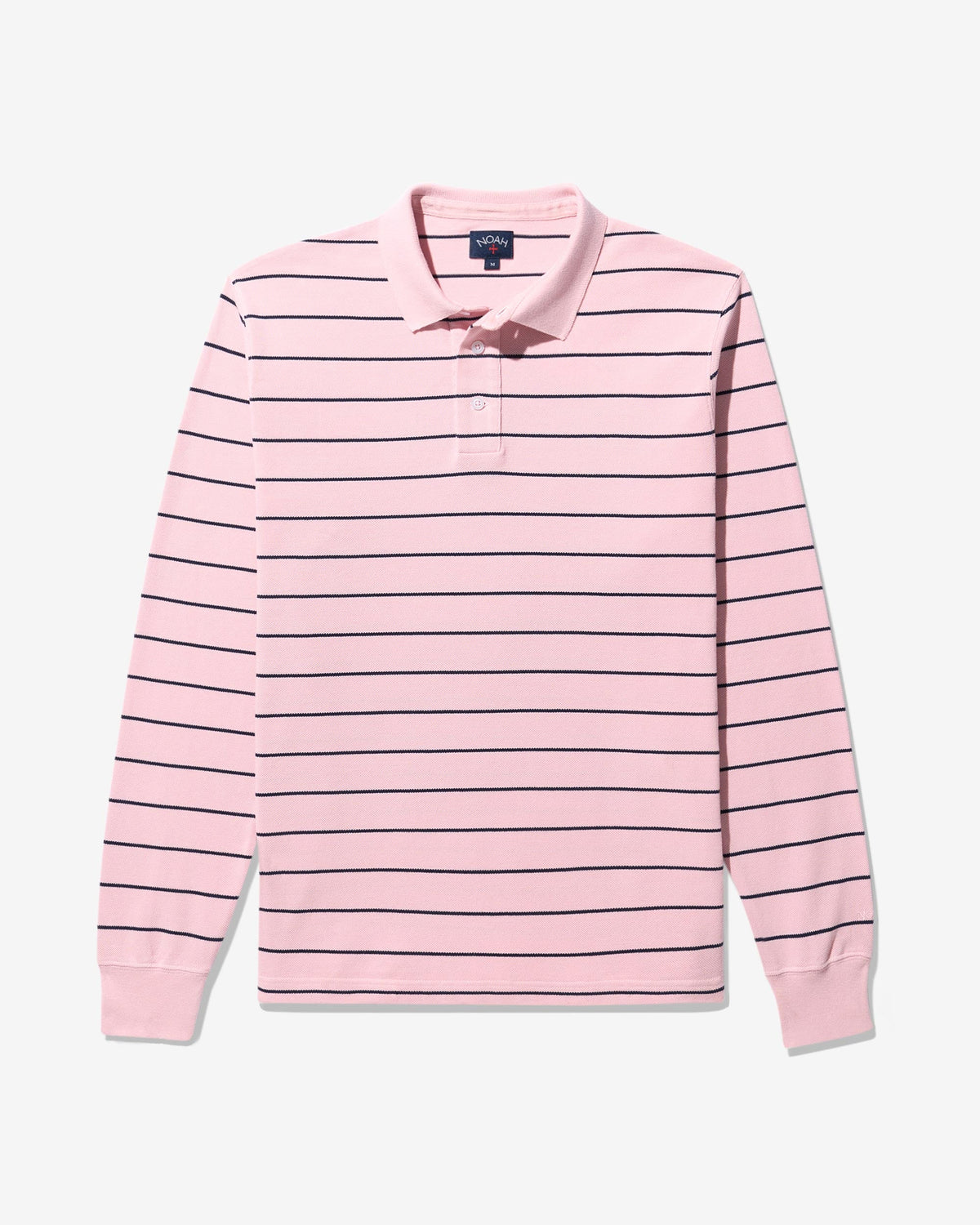 Long Sleeve Pique Polo