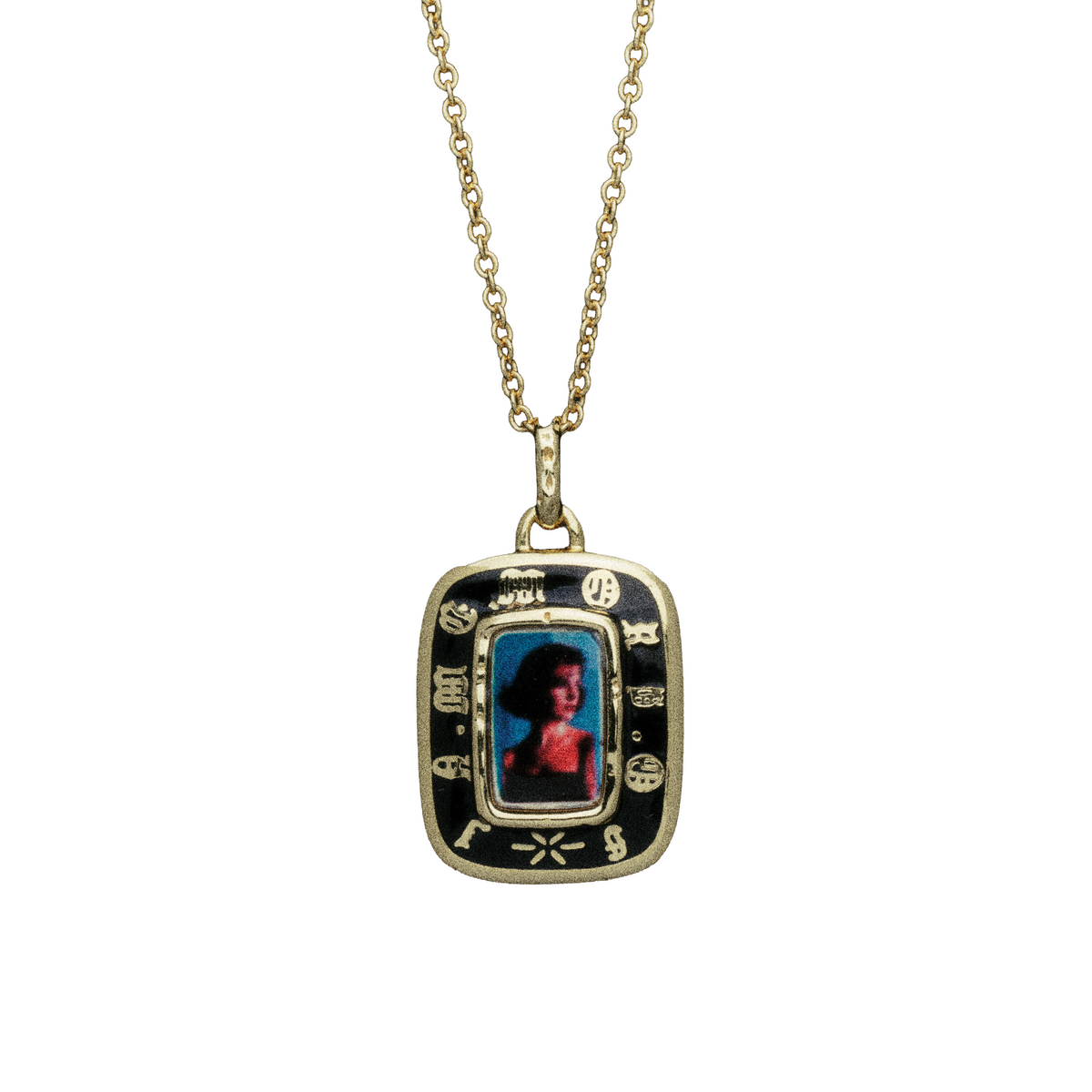 Mourning pendant - natalie