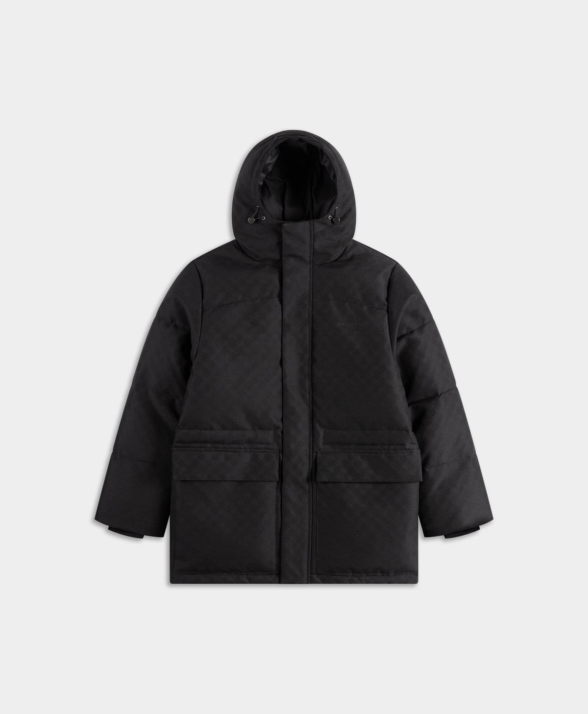 Black Oba Monogram Puffer