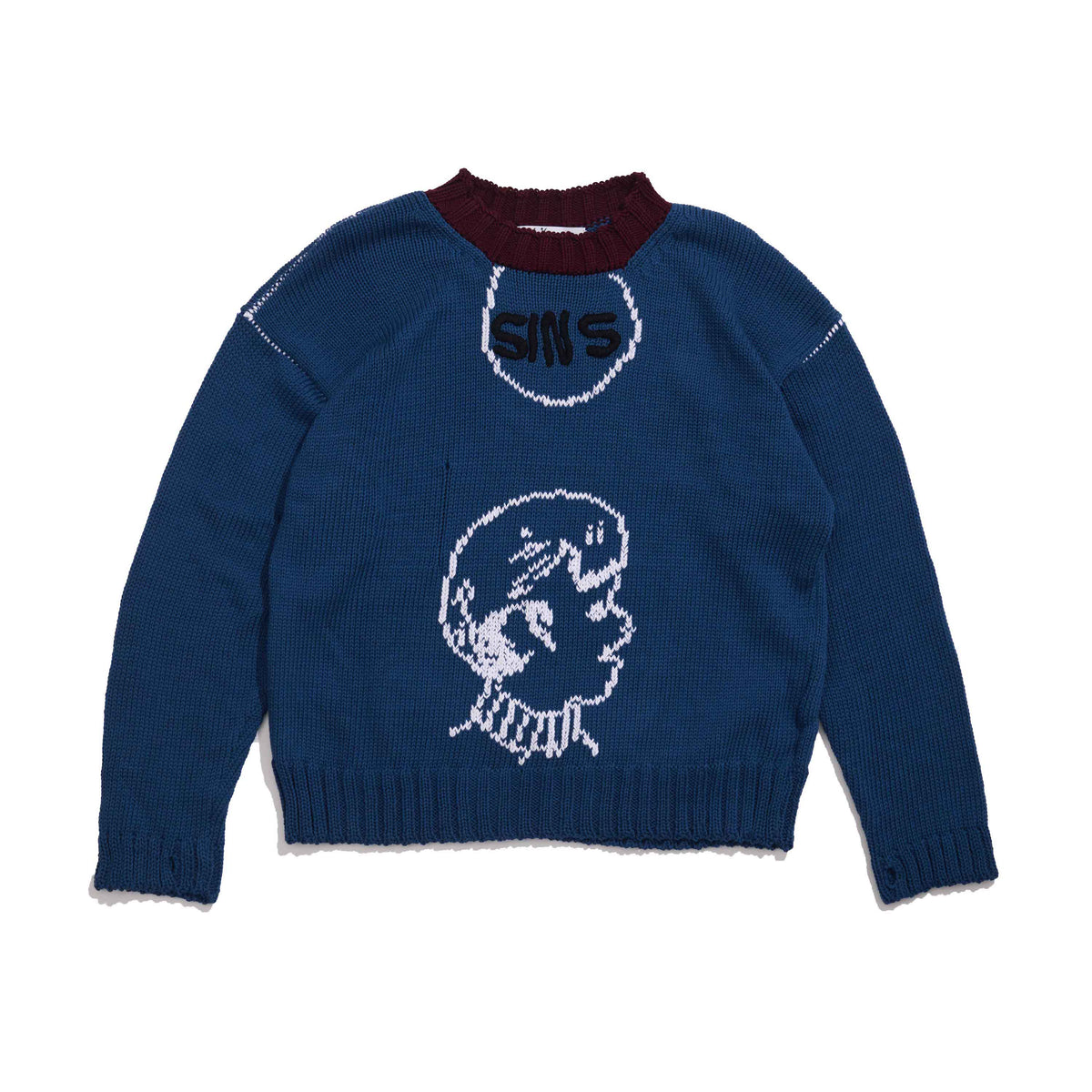 Sins hand knitted sweater