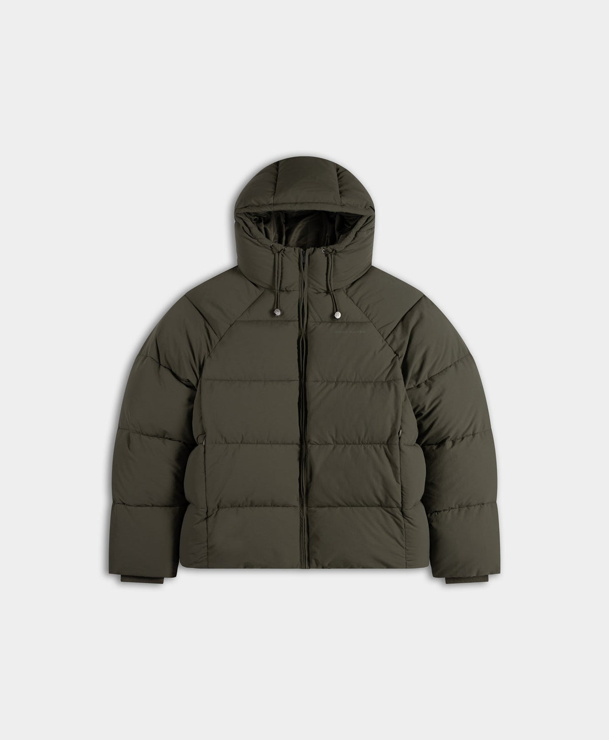 Tea Leaf Grey Relaxed Puffer