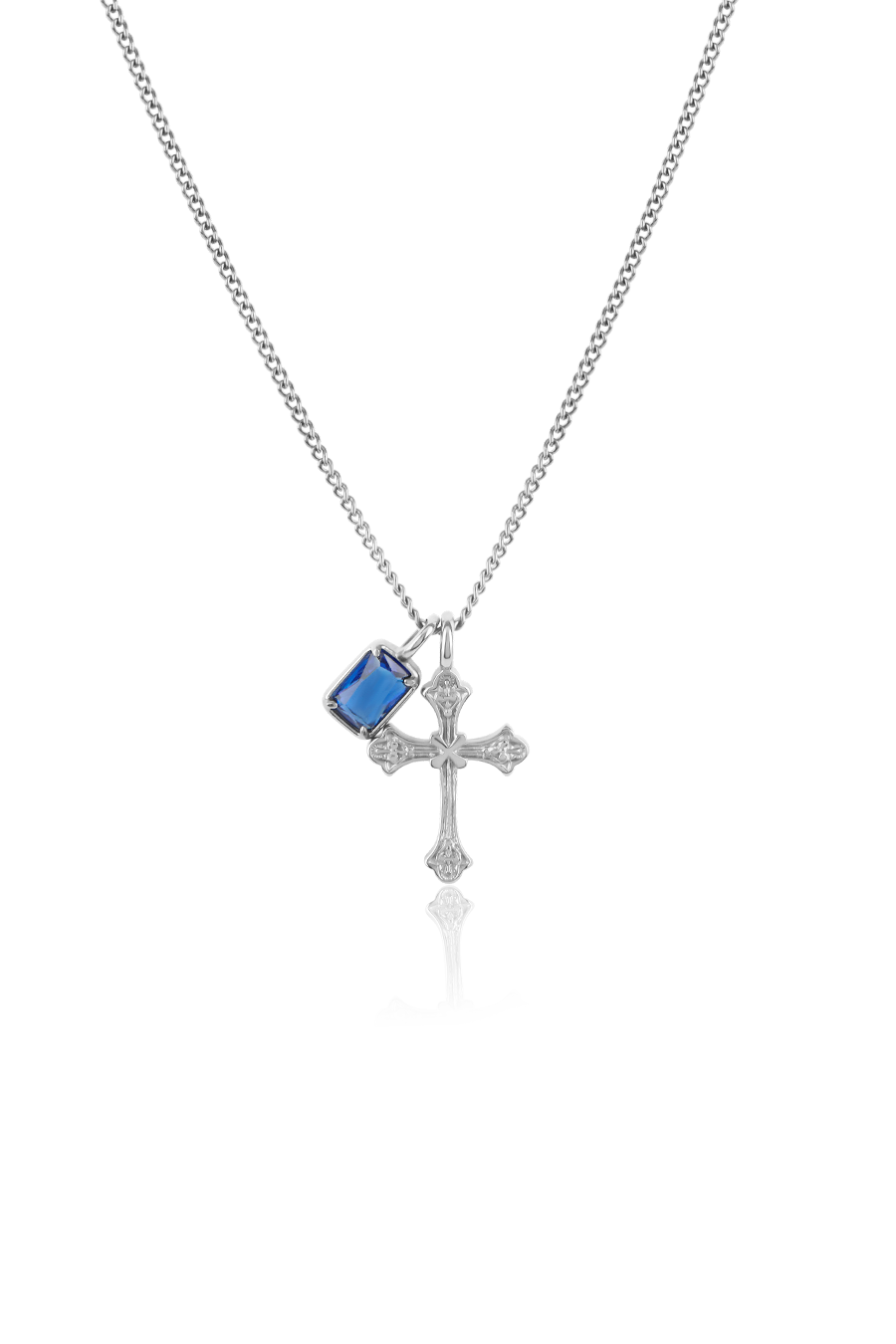 Seth Necklace, Silver