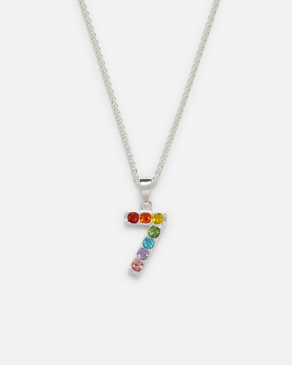 rainbow seven necklace