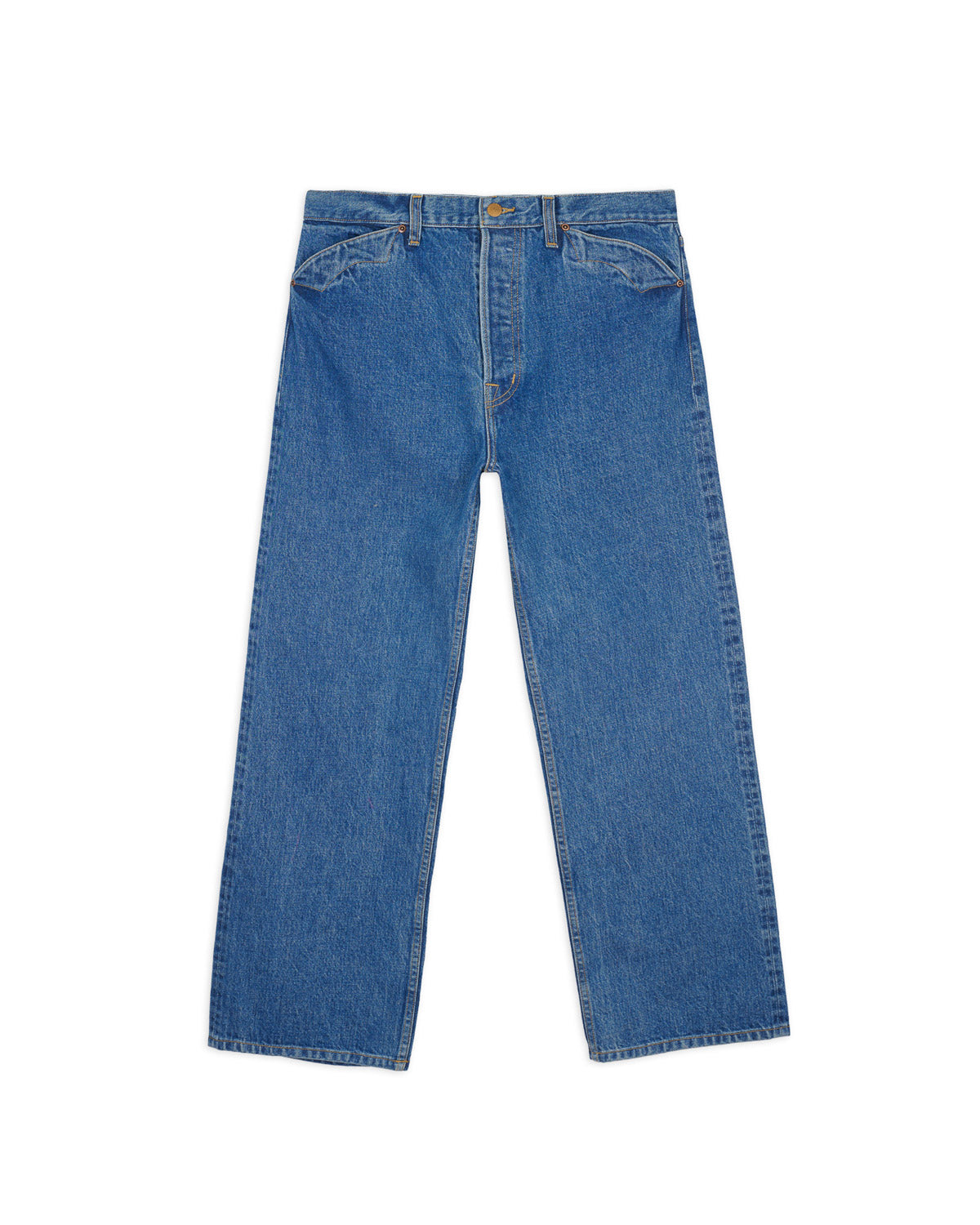 Type 00 15oz Selvedge Denim Pant - Stonewash Indigo