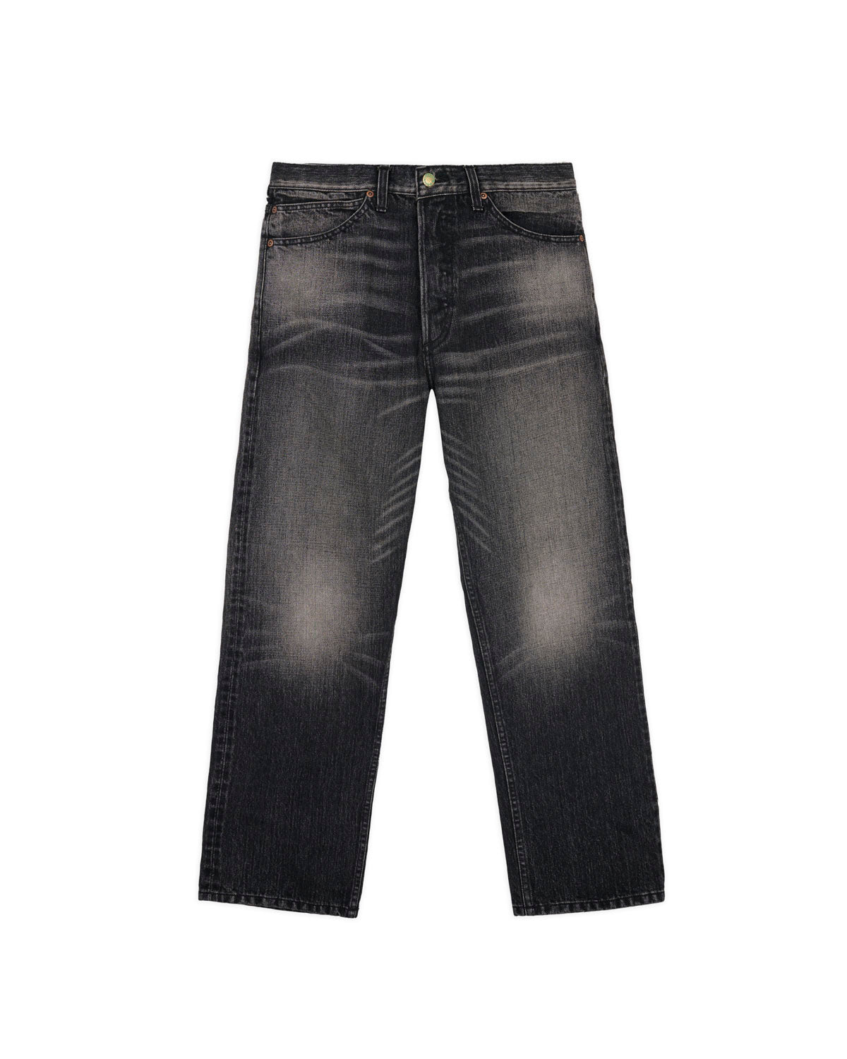 Type 01 13.2oz Selvedge Denim Pant - Washed Black