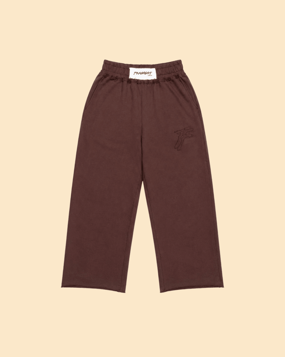 Brown sweatpants