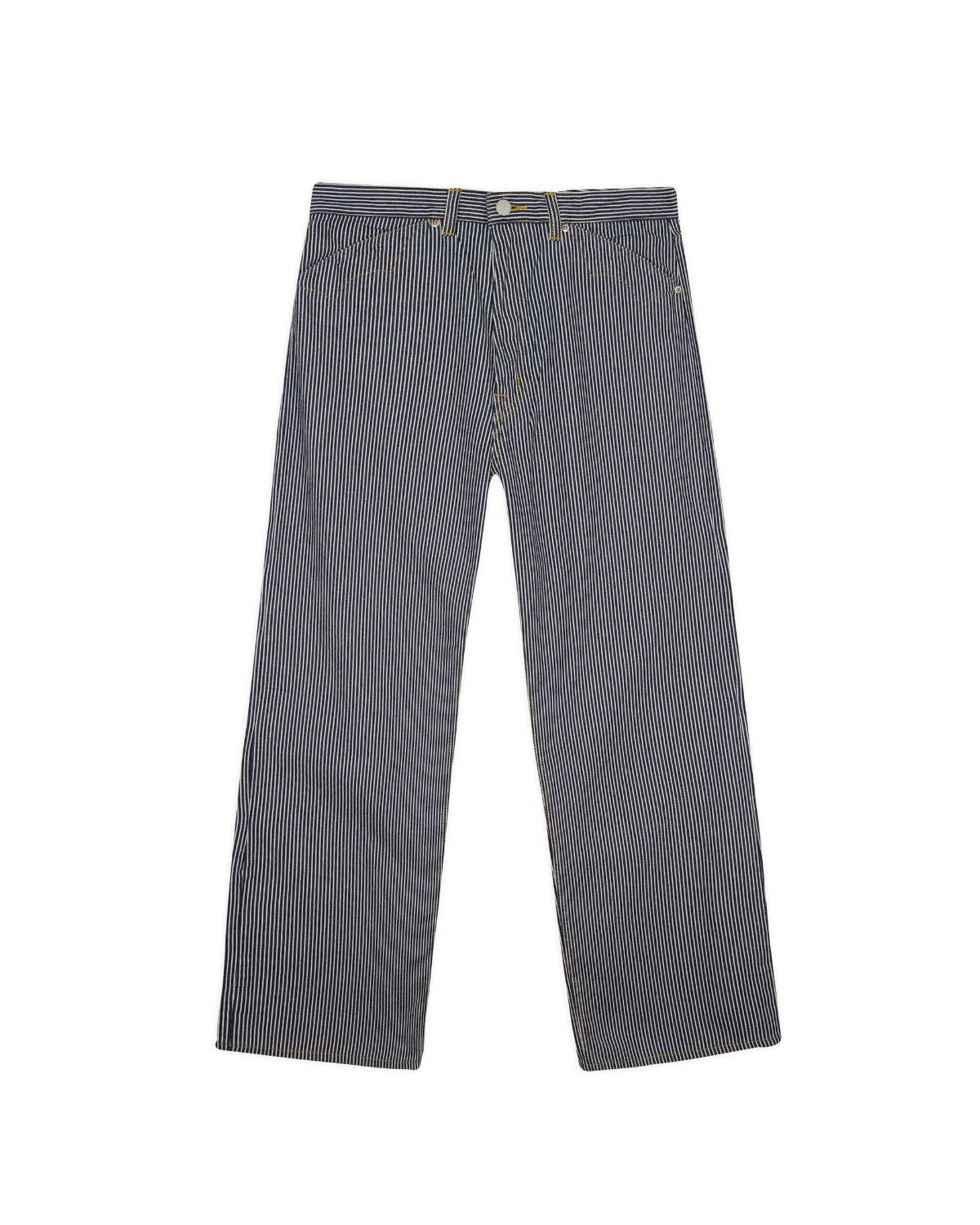Type 00 Hickory Stripe Denim Pant - Navy