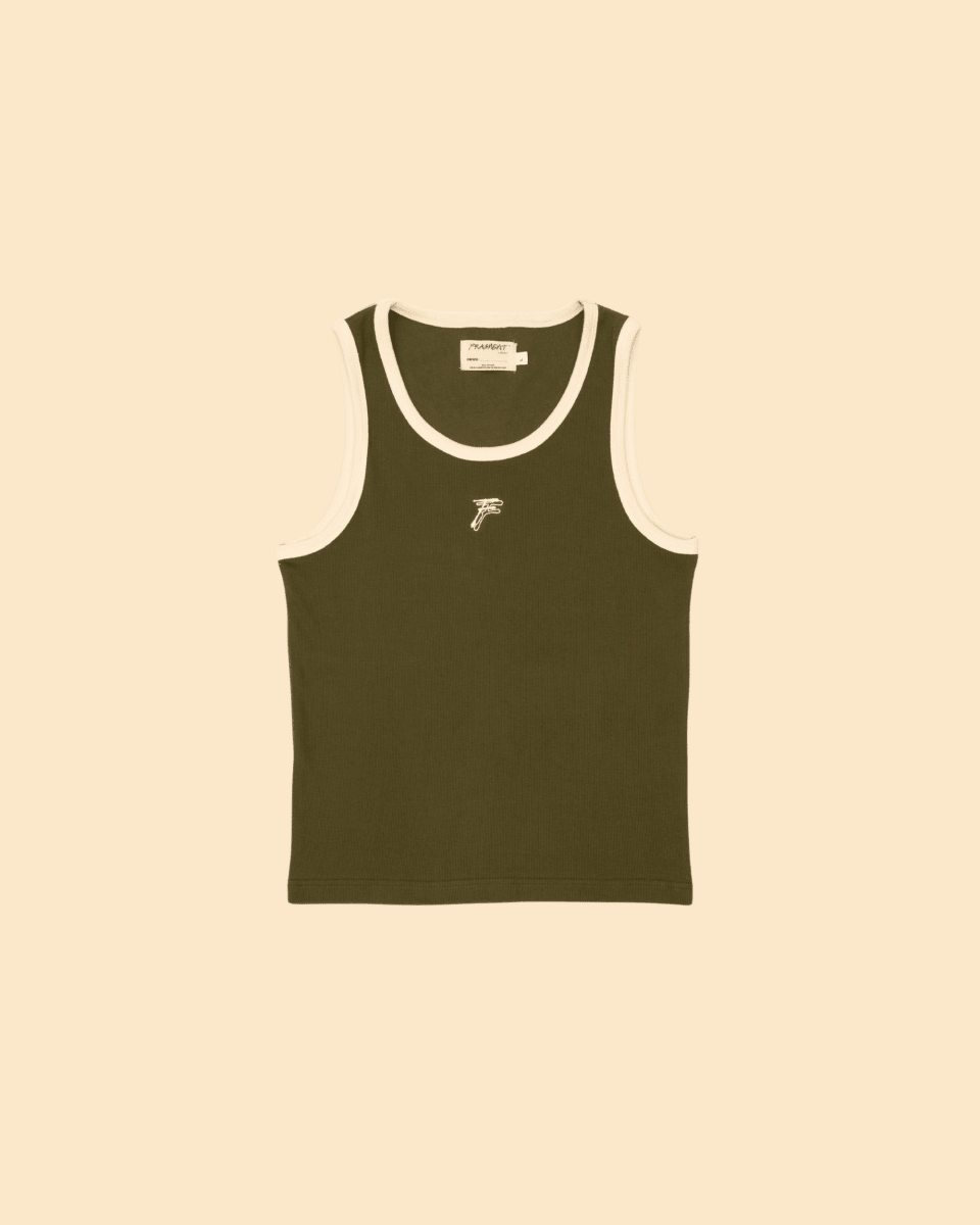 Khaki tank top
