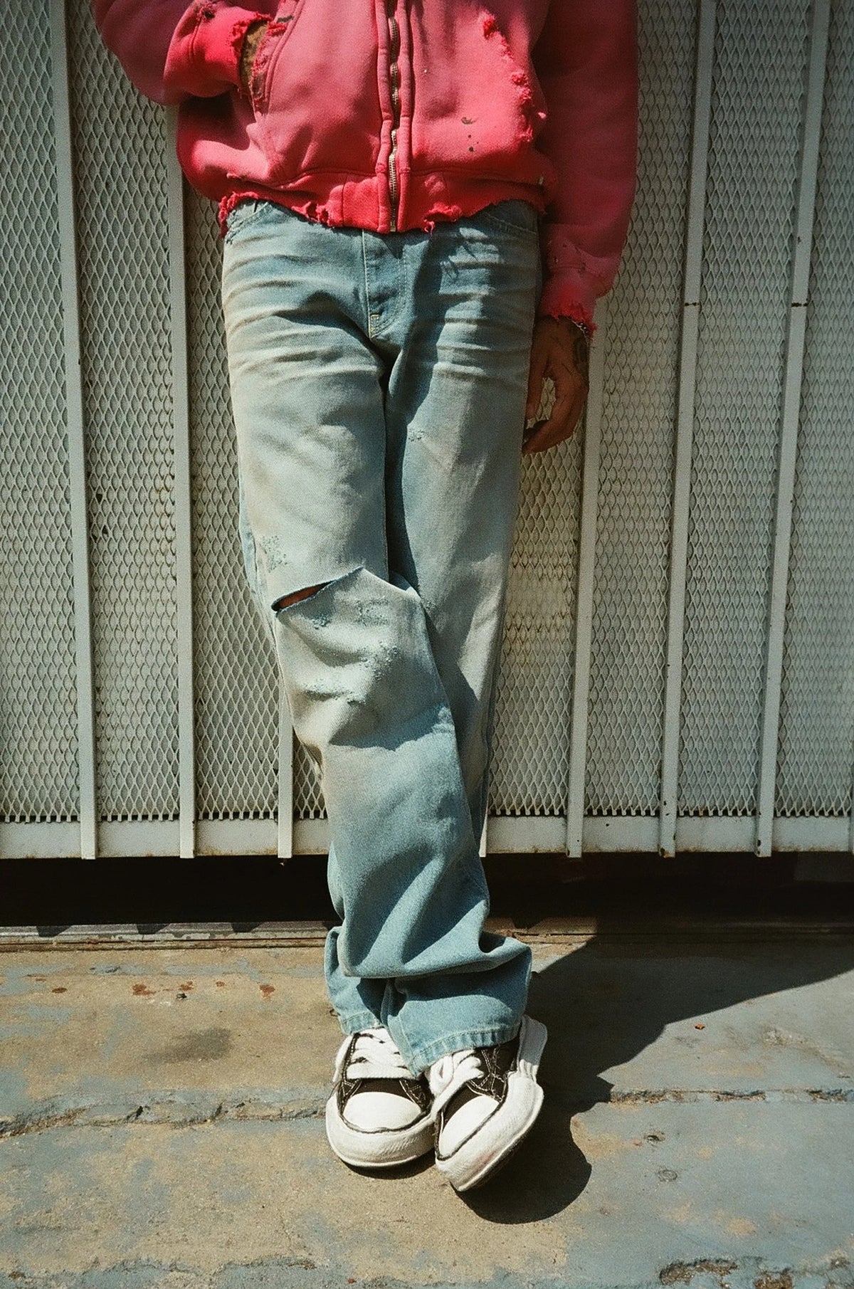 Classic 5 pocket bootleg vintage denim