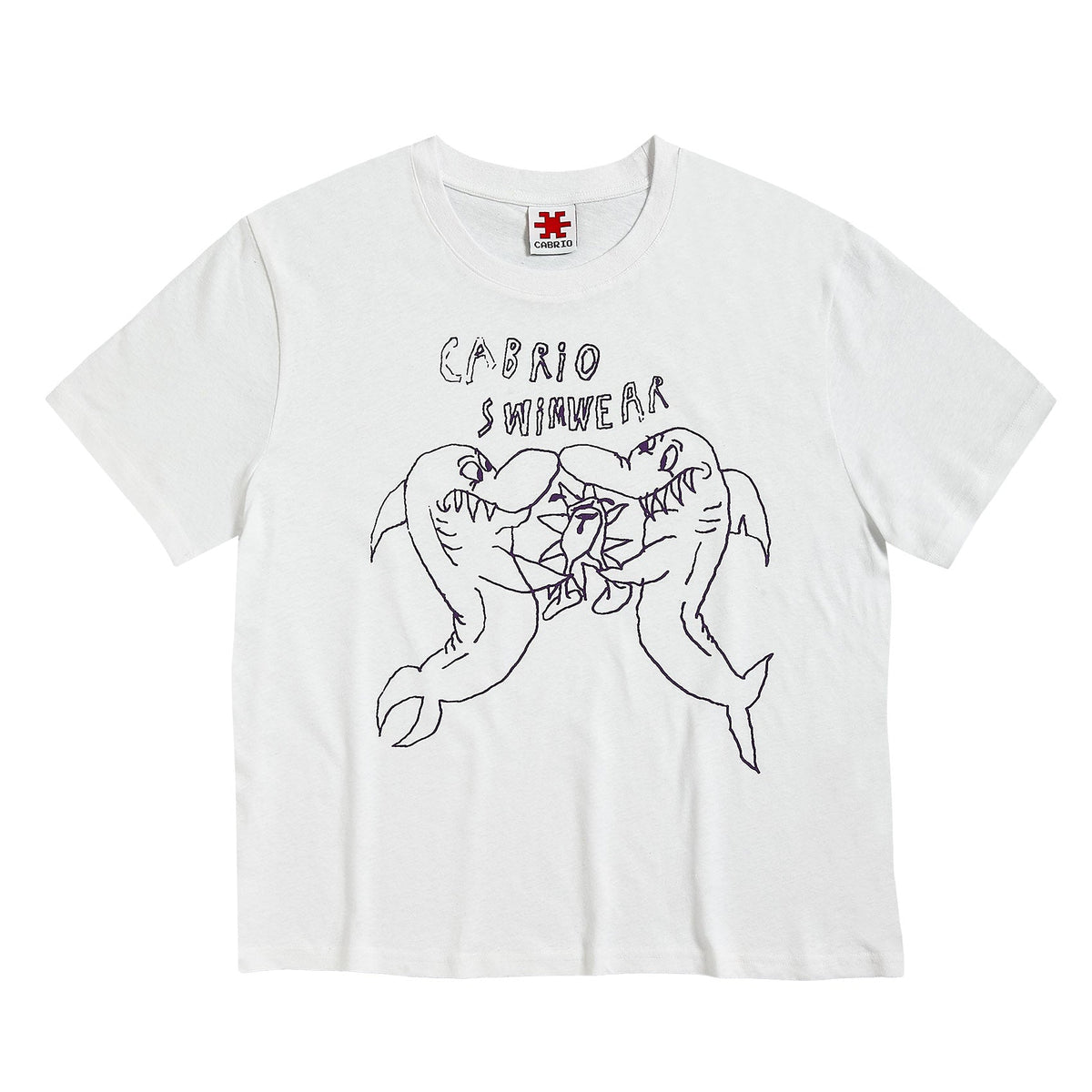 Sharks Tee White