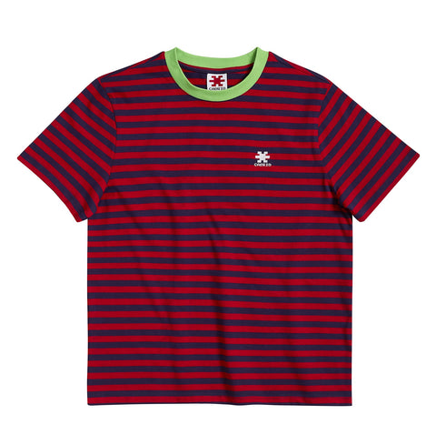 Stripe T-Shirt Red/Purple