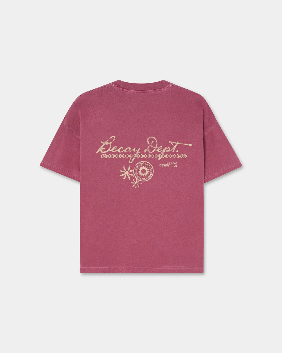 Emblem T-Shirt Maroon
