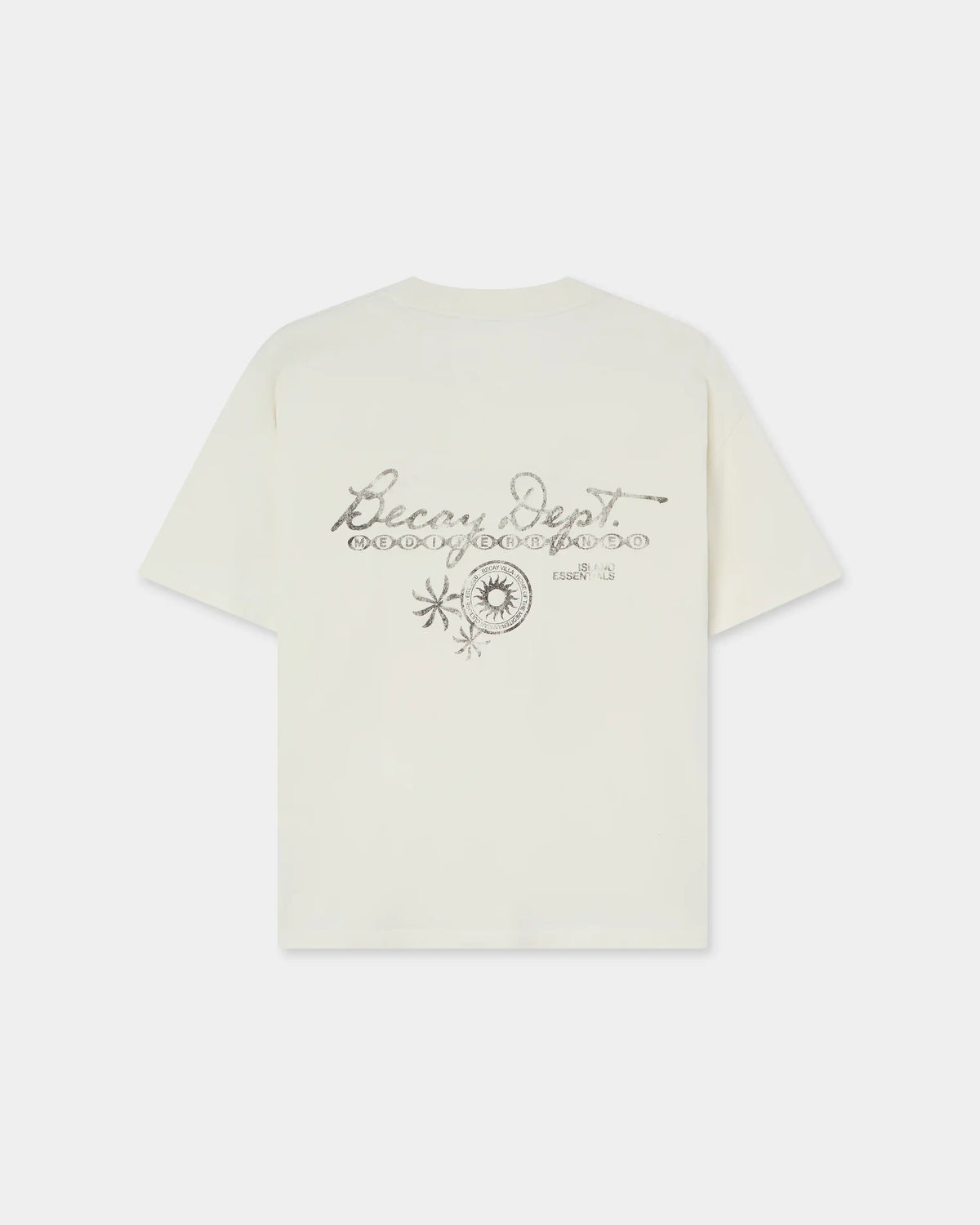 Emblem T-Shirt Ecru