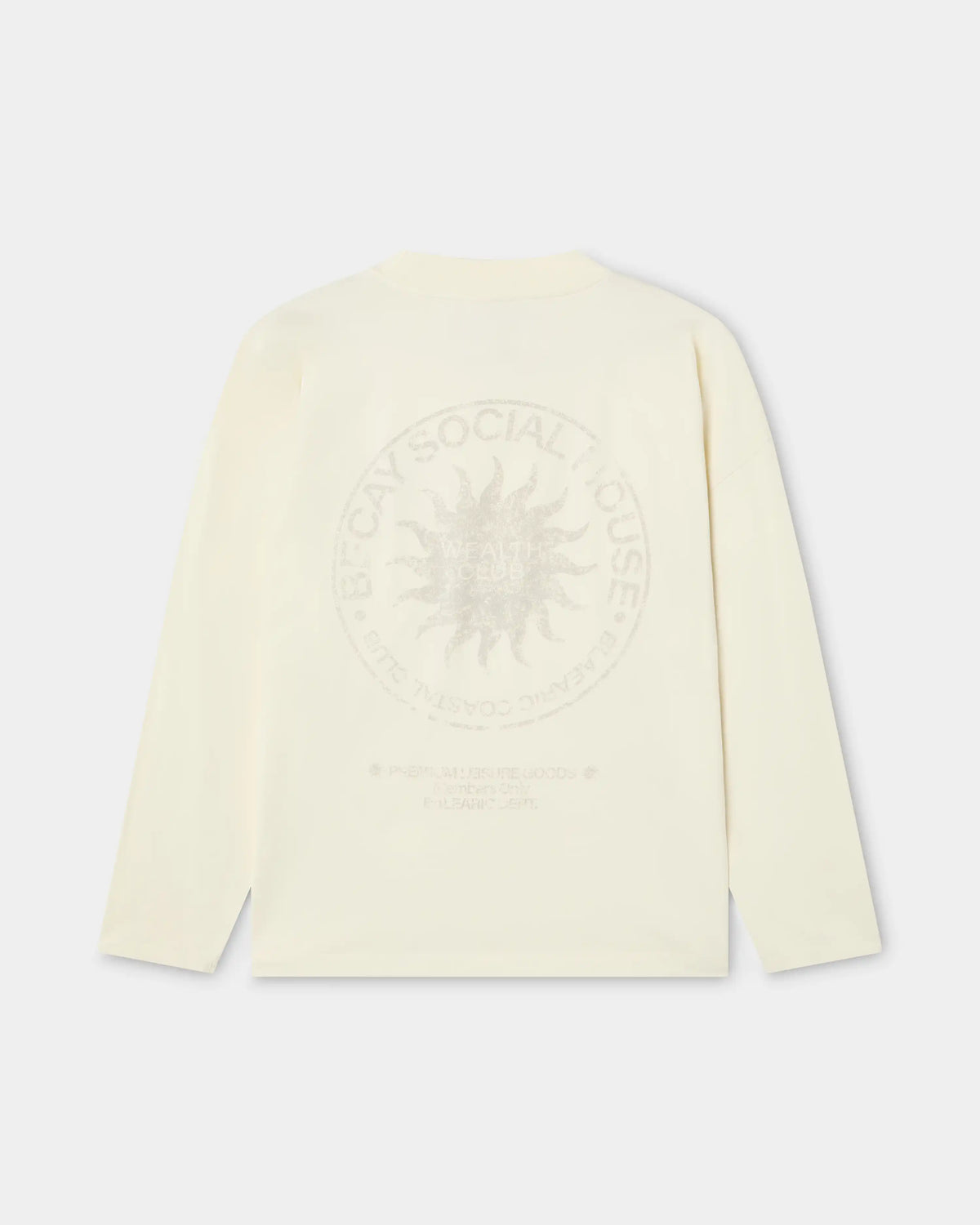 Social House Longsleeve Ecru