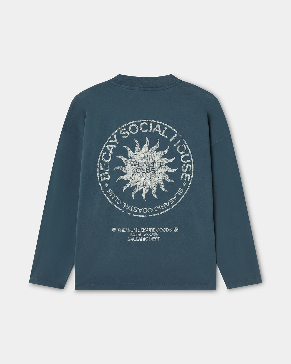 Social House Longsleeve Navy