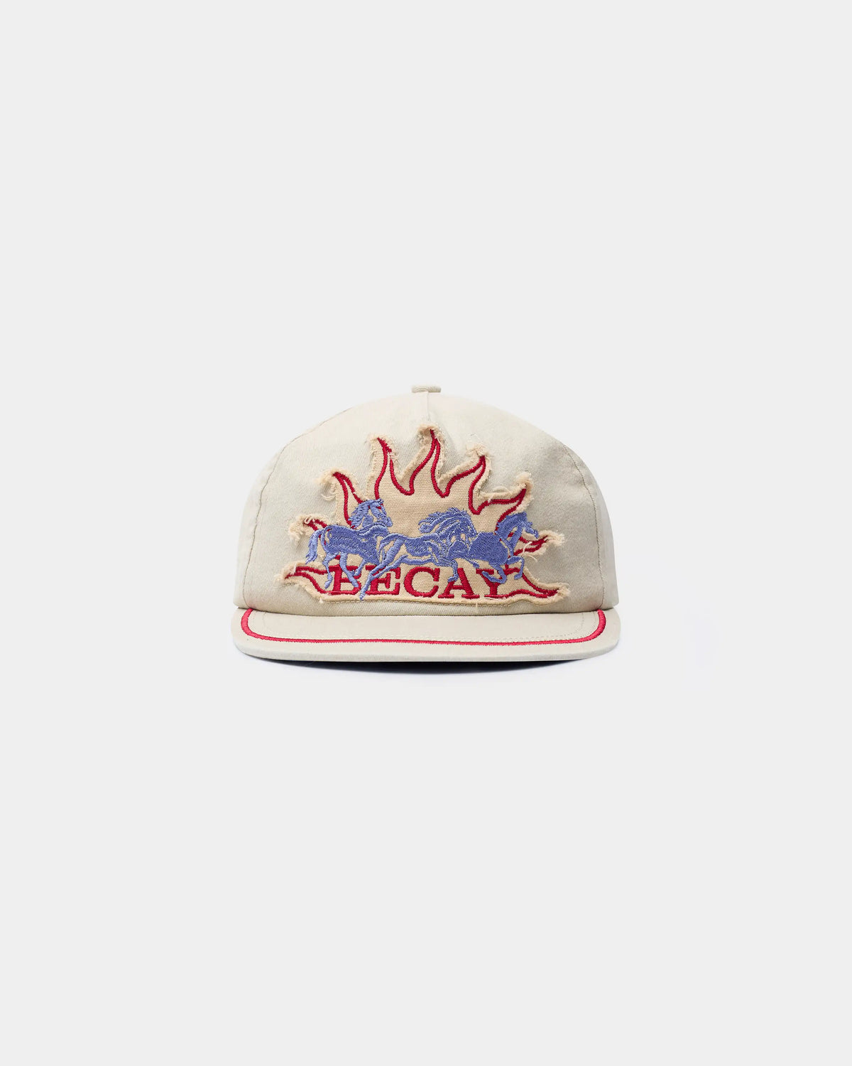 Horses Cap Ecru