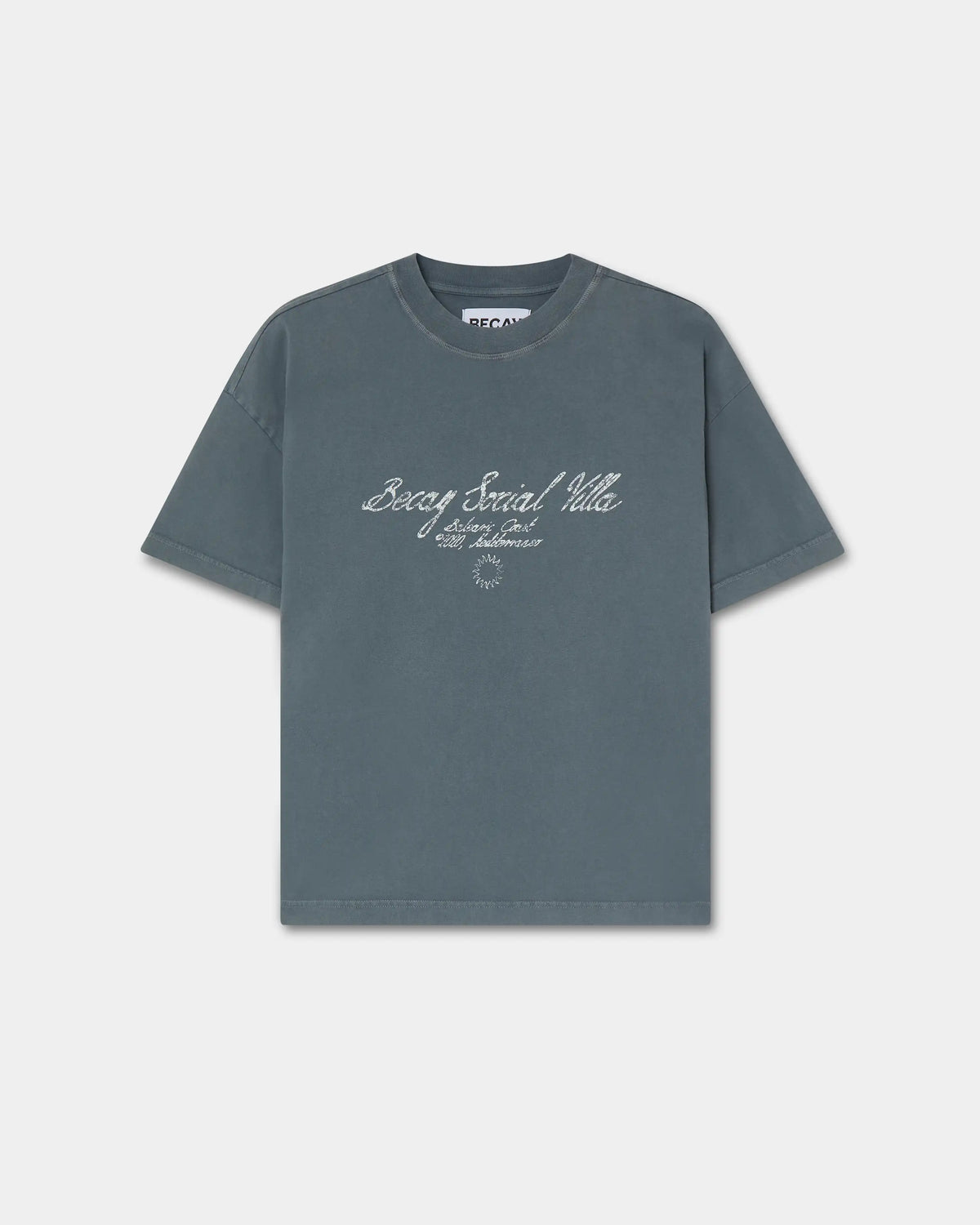 Script T-Shirt Grey