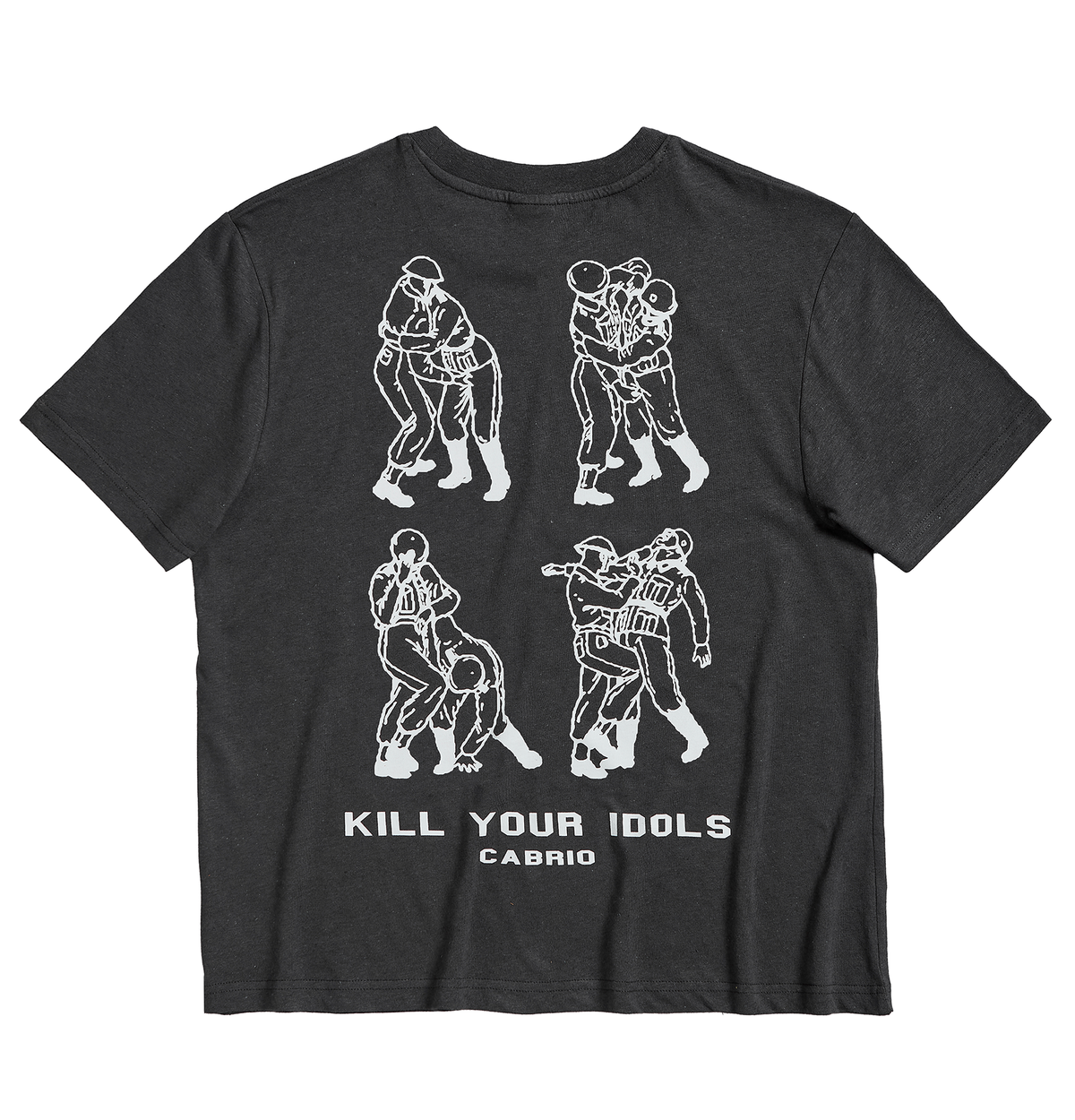 K.Y.I Tee Washed Black