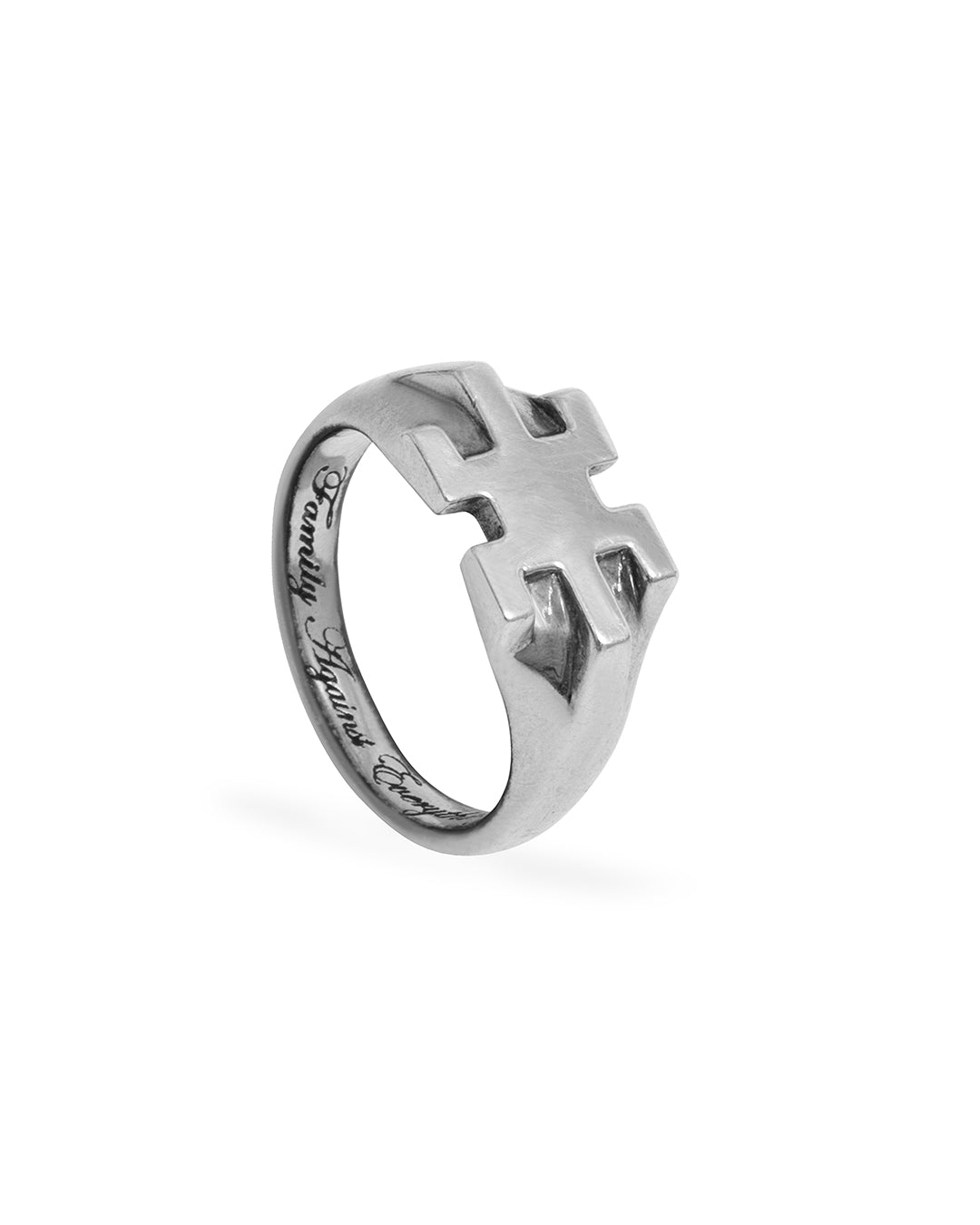 Family Pinky Ring Silver