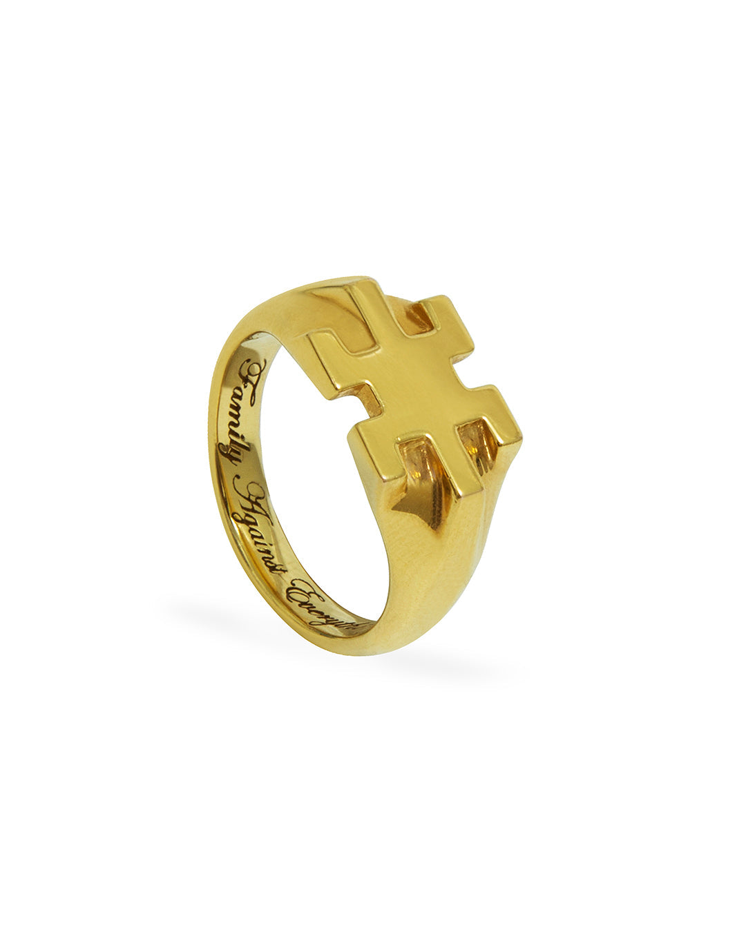 Family Pinky Ring Gold