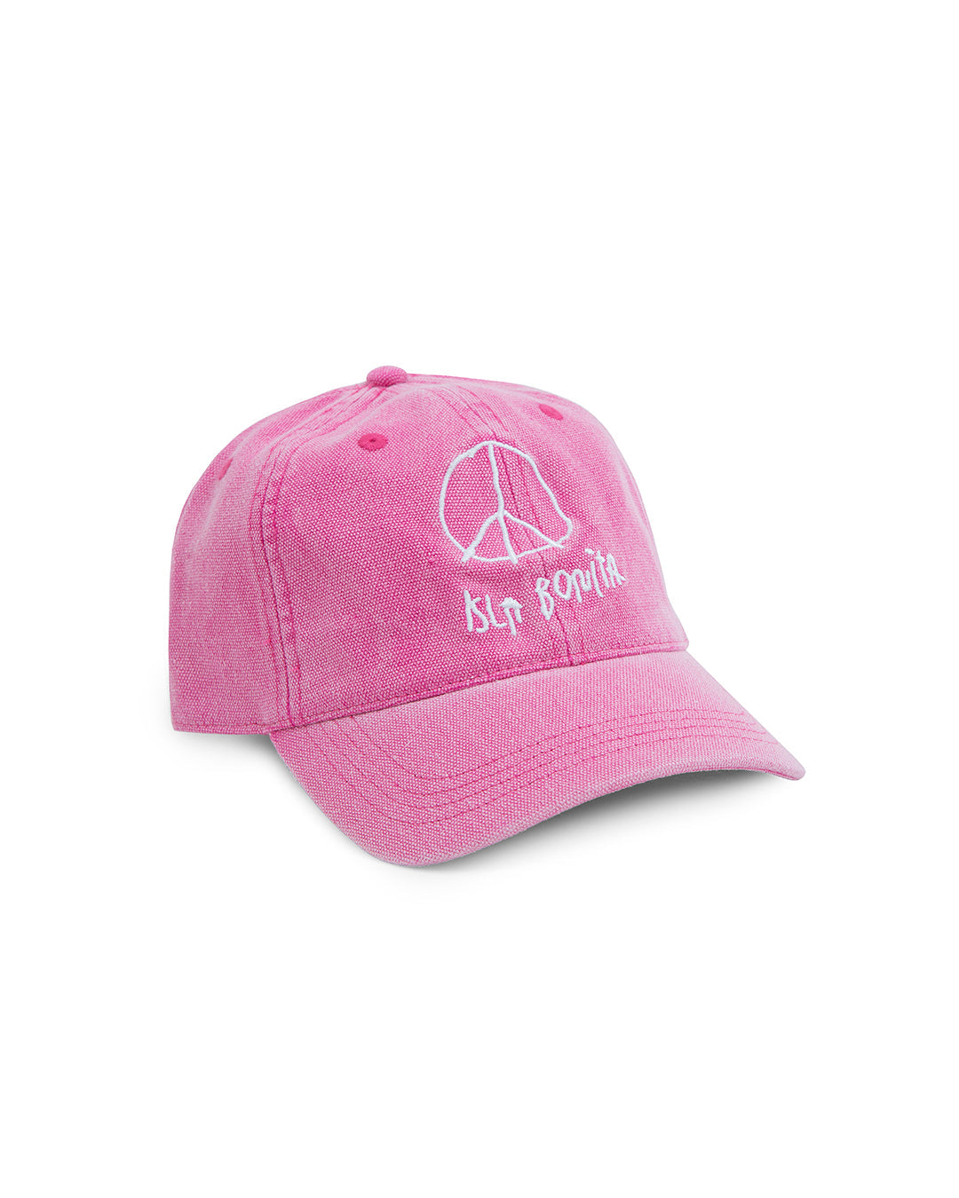 Sketchy Peace Pink Cap